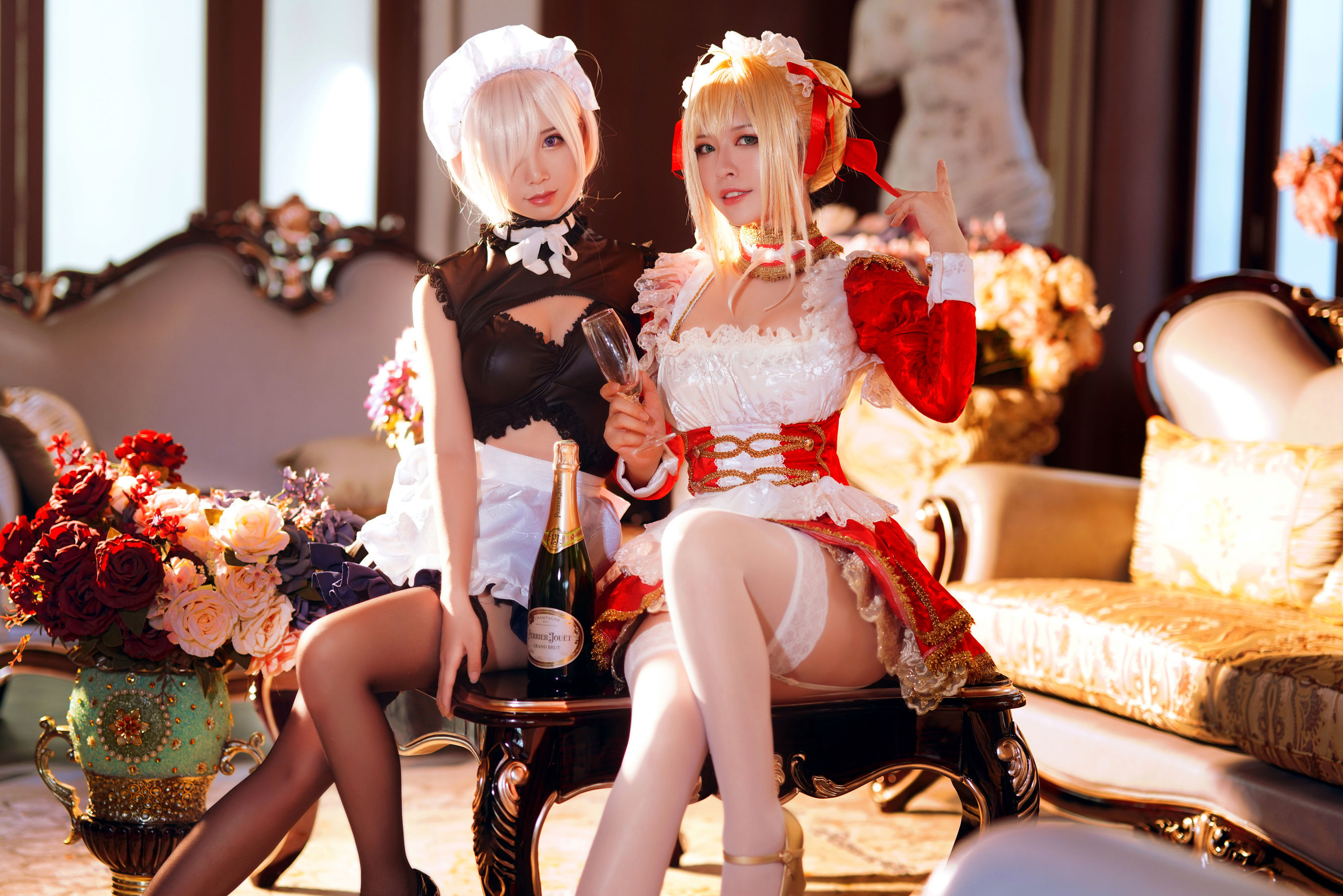 图片[4] - 半半子&面饼仙儿 Claudius x Kyrielight Maid [22P] - 机器猫次元 - 机器猫次元