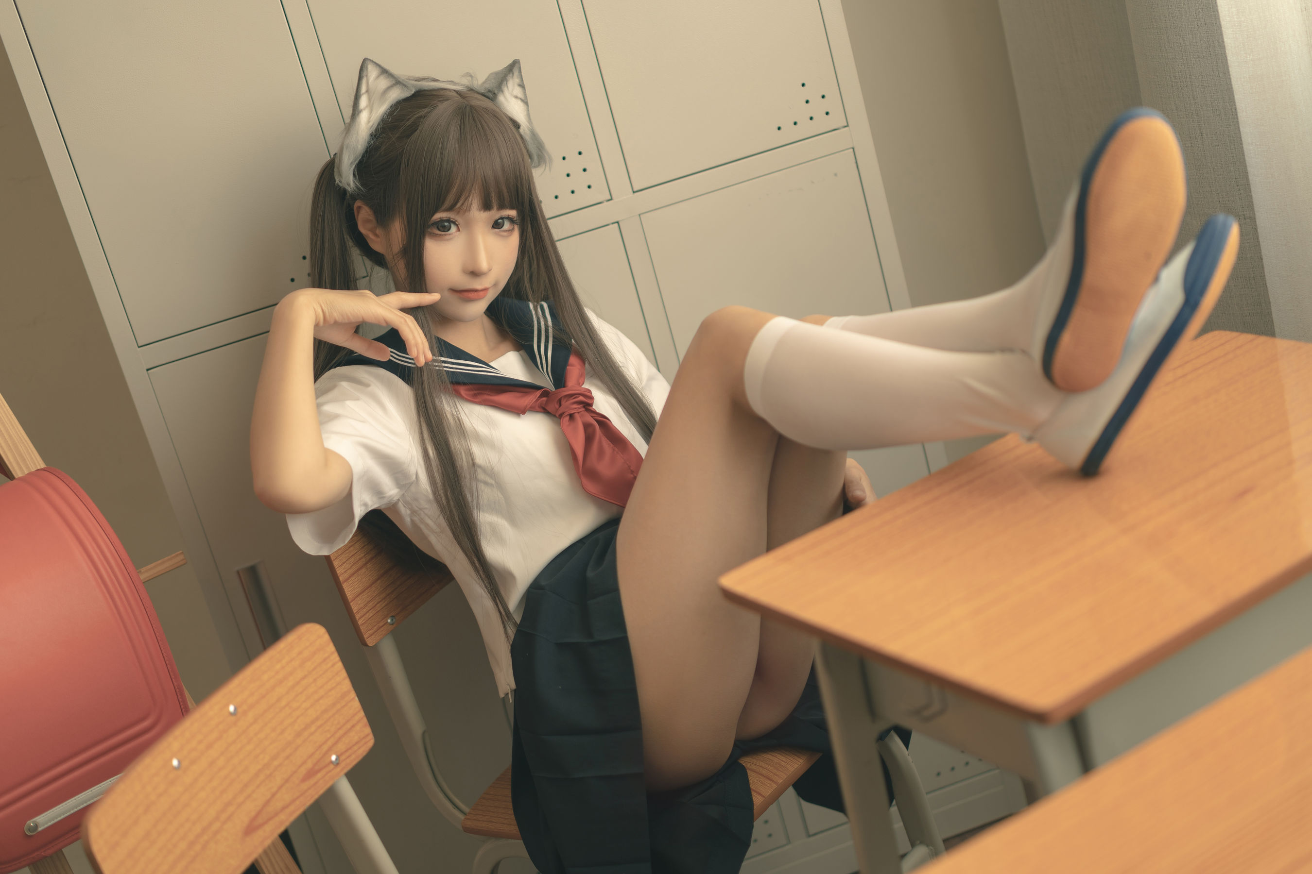 图片[1] - 蠢沫沫 - 放学后 [70P] - 机器猫次元 - 机器猫次元