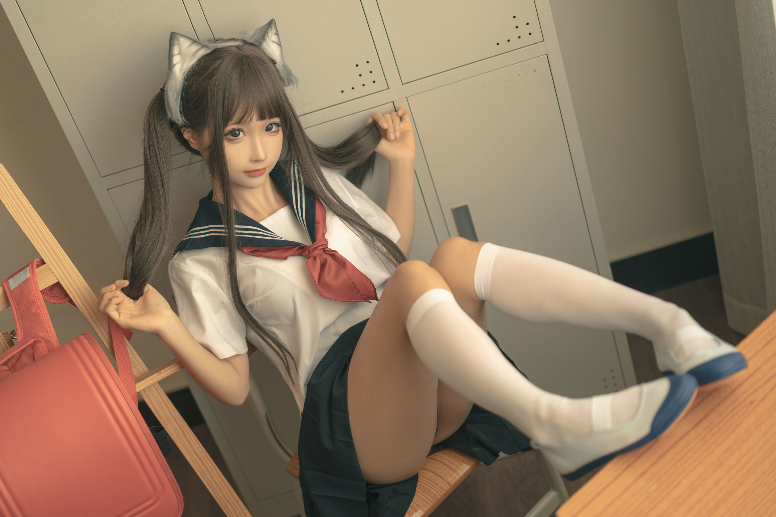 图片[4] - 蠢沫沫 - 放学后 [70P] - 机器猫次元 - 机器猫次元
