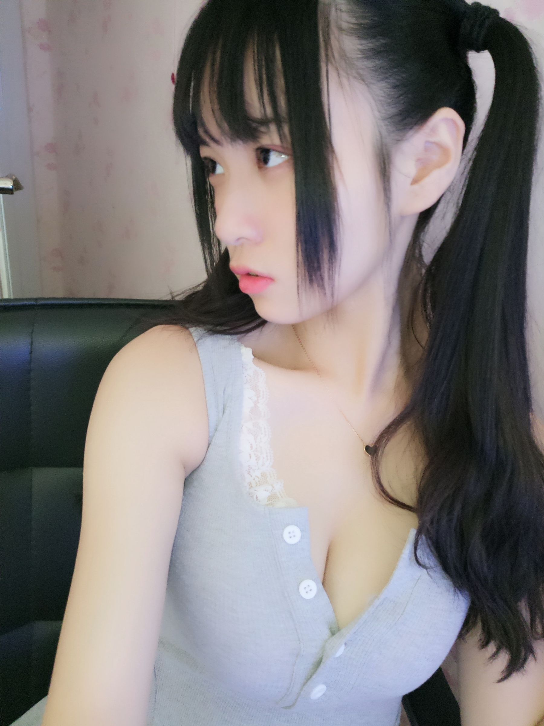 图片[2] - 双马尾少女赛高酱 - 露脸灰色裙子 [23P] - 机器猫次元 - 机器猫次元