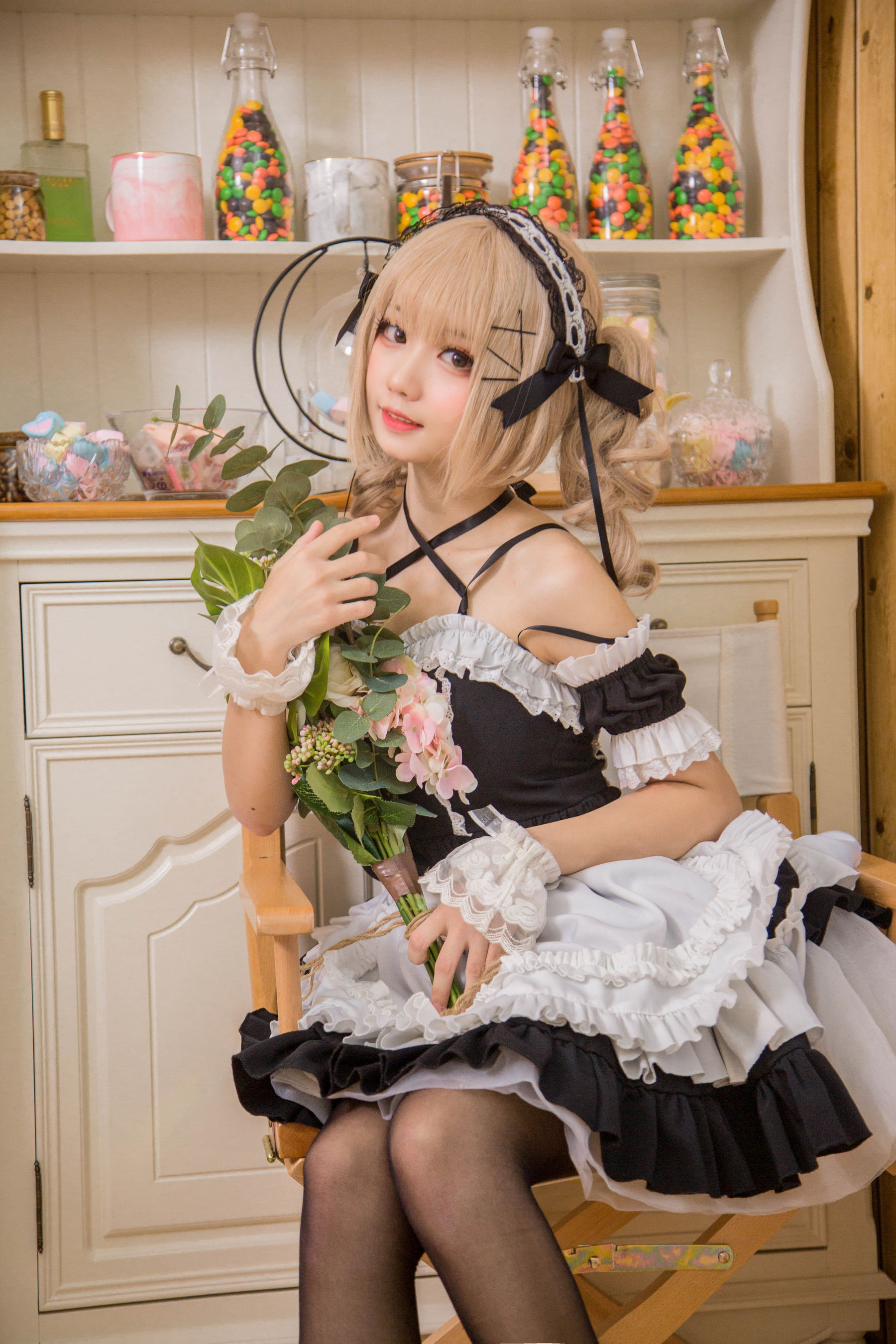 图片[3] - 花柒Hana - 女仆 [9P] - 机器猫次元 - 机器猫次元