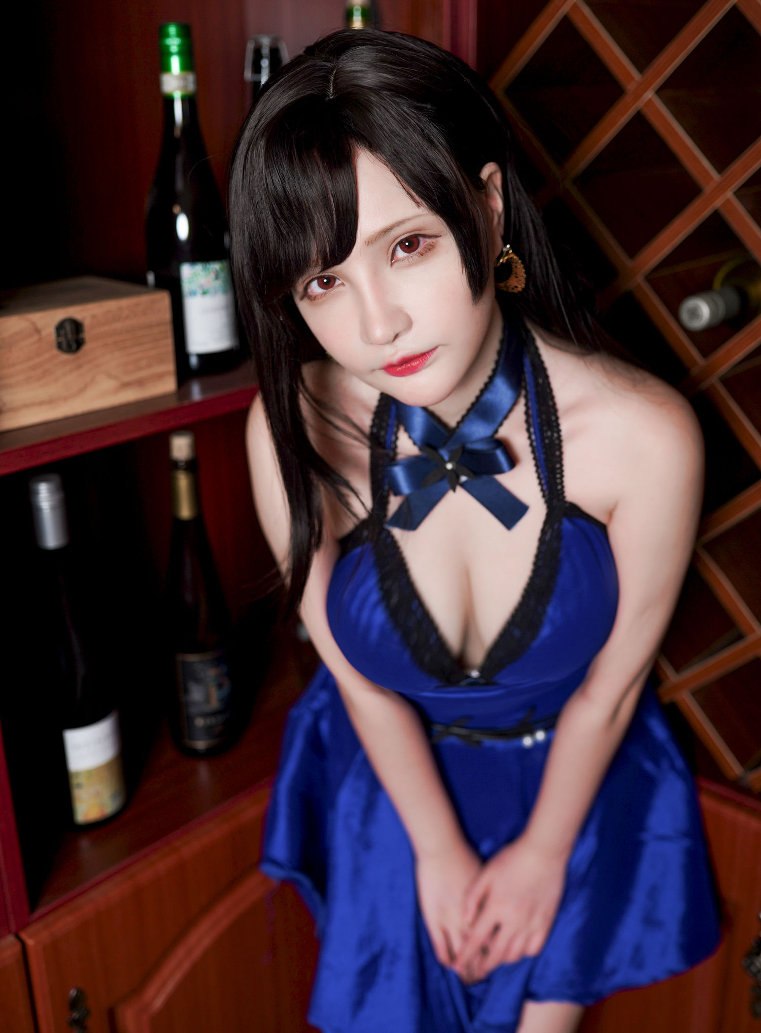 图片[3] - 千夜未来（Senya Miku）- 蒂法连衣裙 [20P] - 机器猫次元 - 机器猫次元