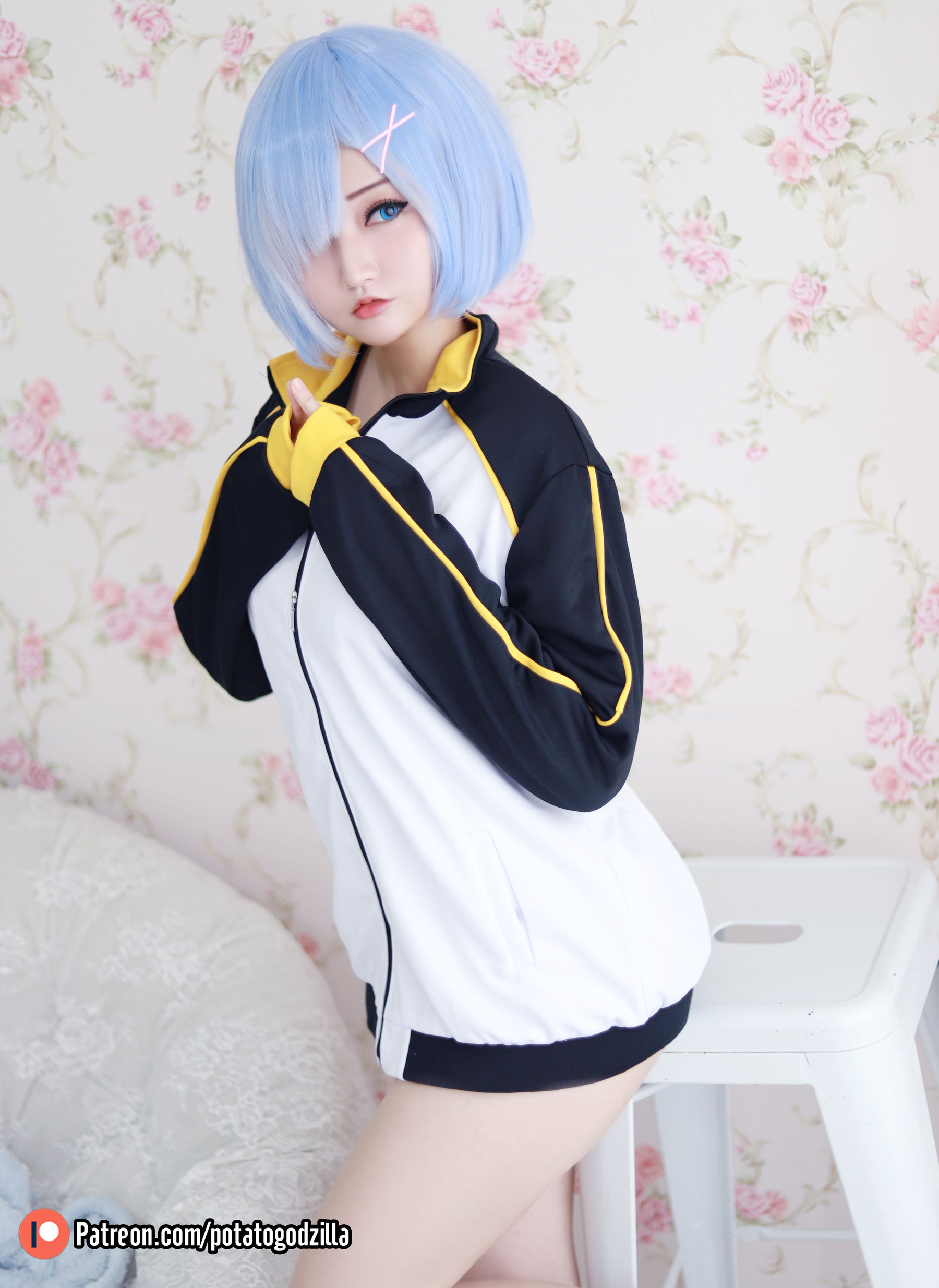 图片[7] - Potato Godzilla - Rem In Subaru Jacket [30P] - 机器猫次元 - 机器猫次元