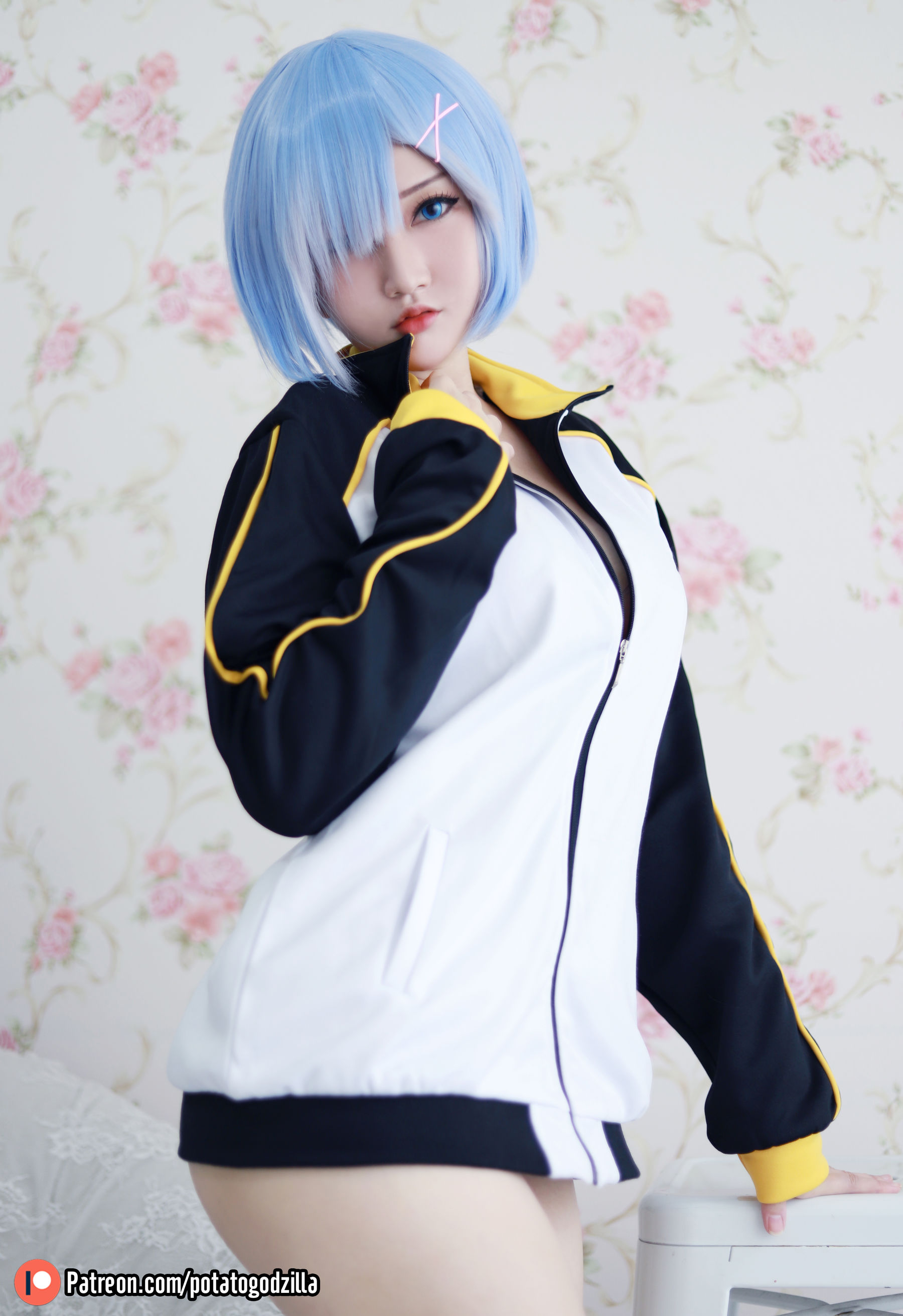 图片[2] - Potato Godzilla - Rem In Subaru Jacket [30P] - 机器猫次元 - 机器猫次元
