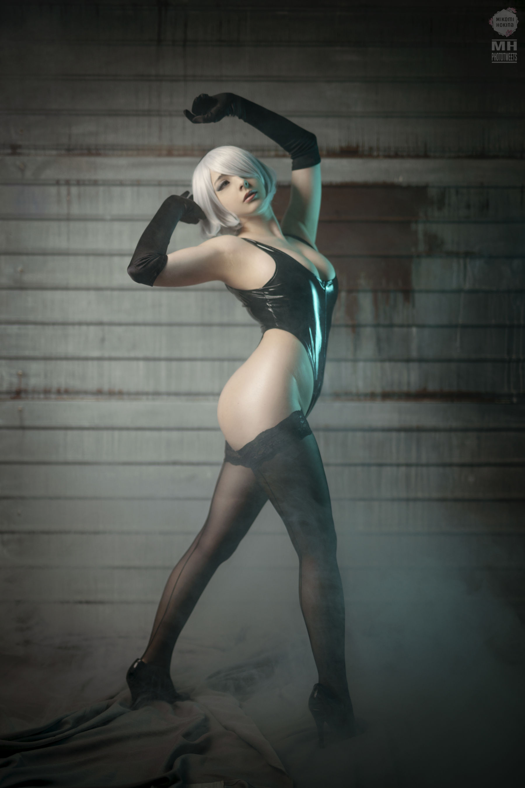 图片[5] - Mikomi Hokina - 2B Oily Leotard [33P] - 机器猫次元 - 机器猫次元