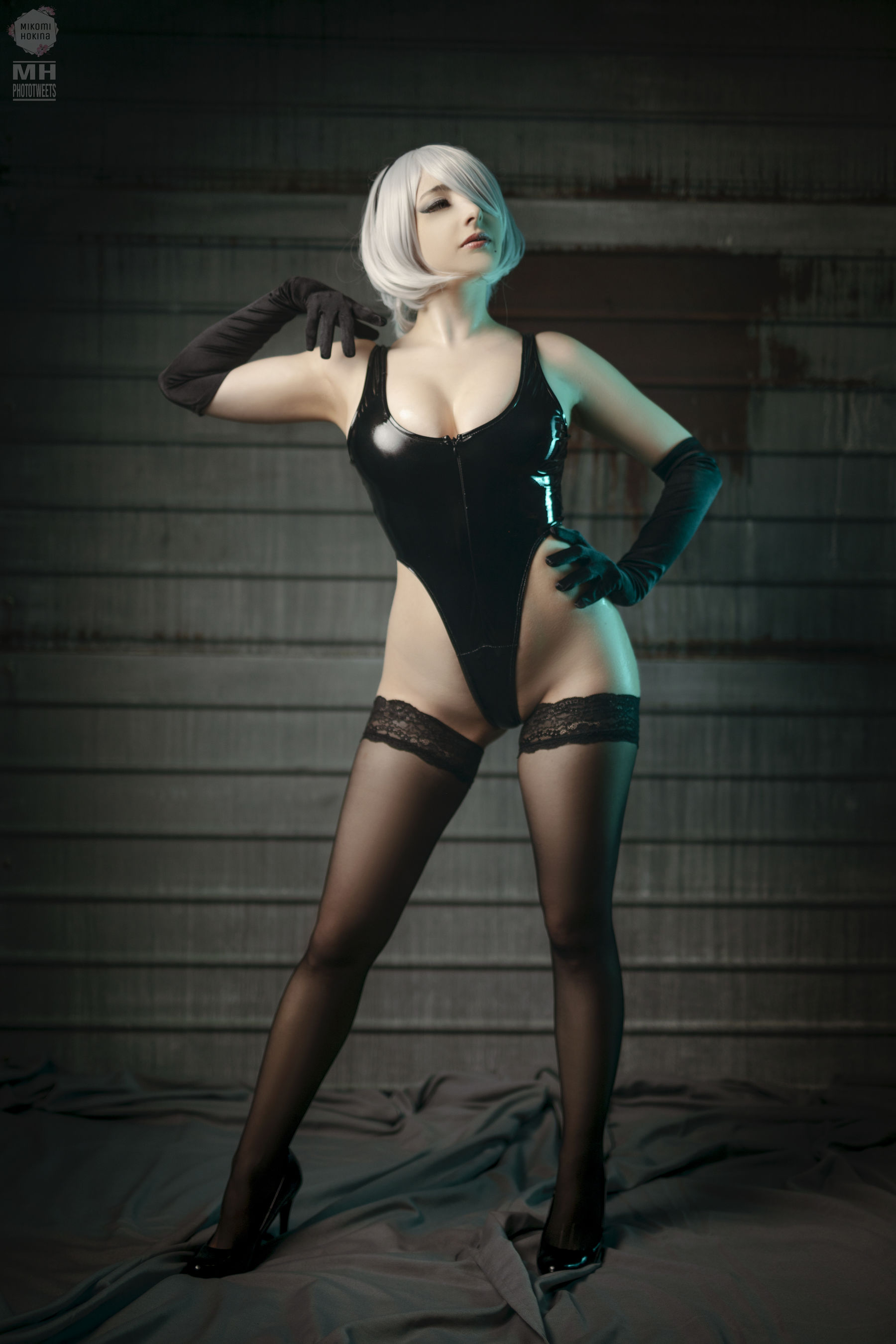图片[1] - Mikomi Hokina - 2B Oily Leotard [33P] - 机器猫次元 - 机器猫次元