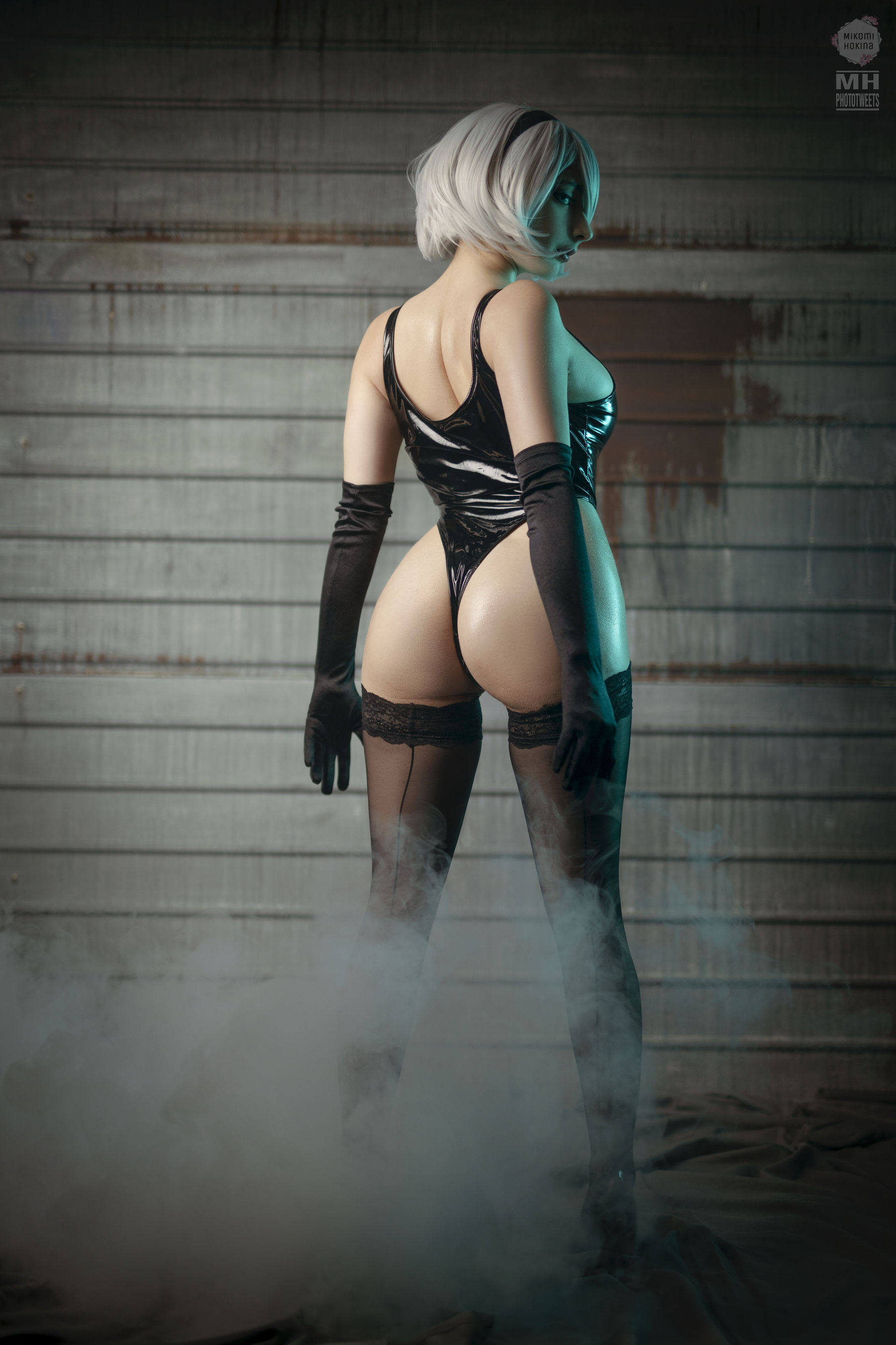 图片[6] - Mikomi Hokina - 2B Oily Leotard [33P] - 机器猫次元 - 机器猫次元