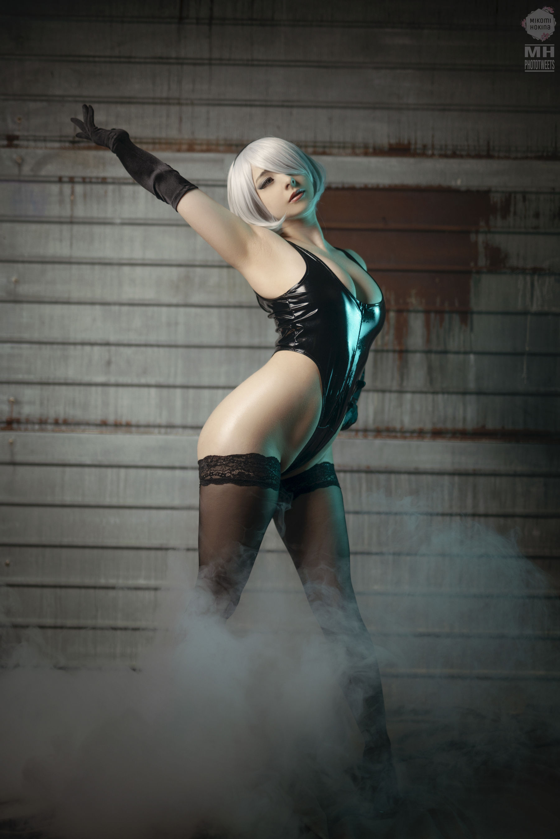 图片[4] - Mikomi Hokina - 2B Oily Leotard [33P] - 机器猫次元 - 机器猫次元