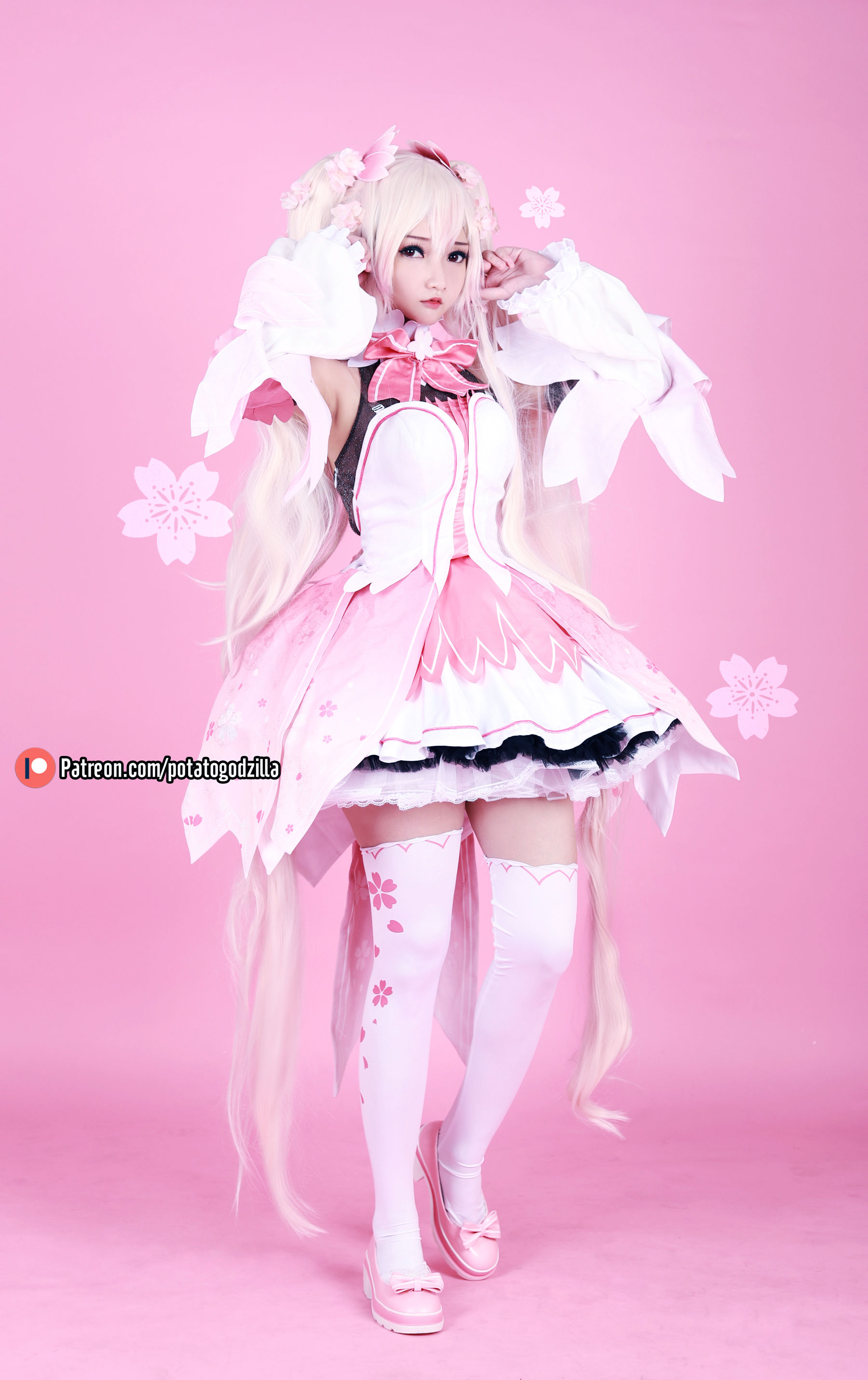 图片[1] - Potato Godzilla - Sakura Miku [44P] - 机器猫次元 - 机器猫次元