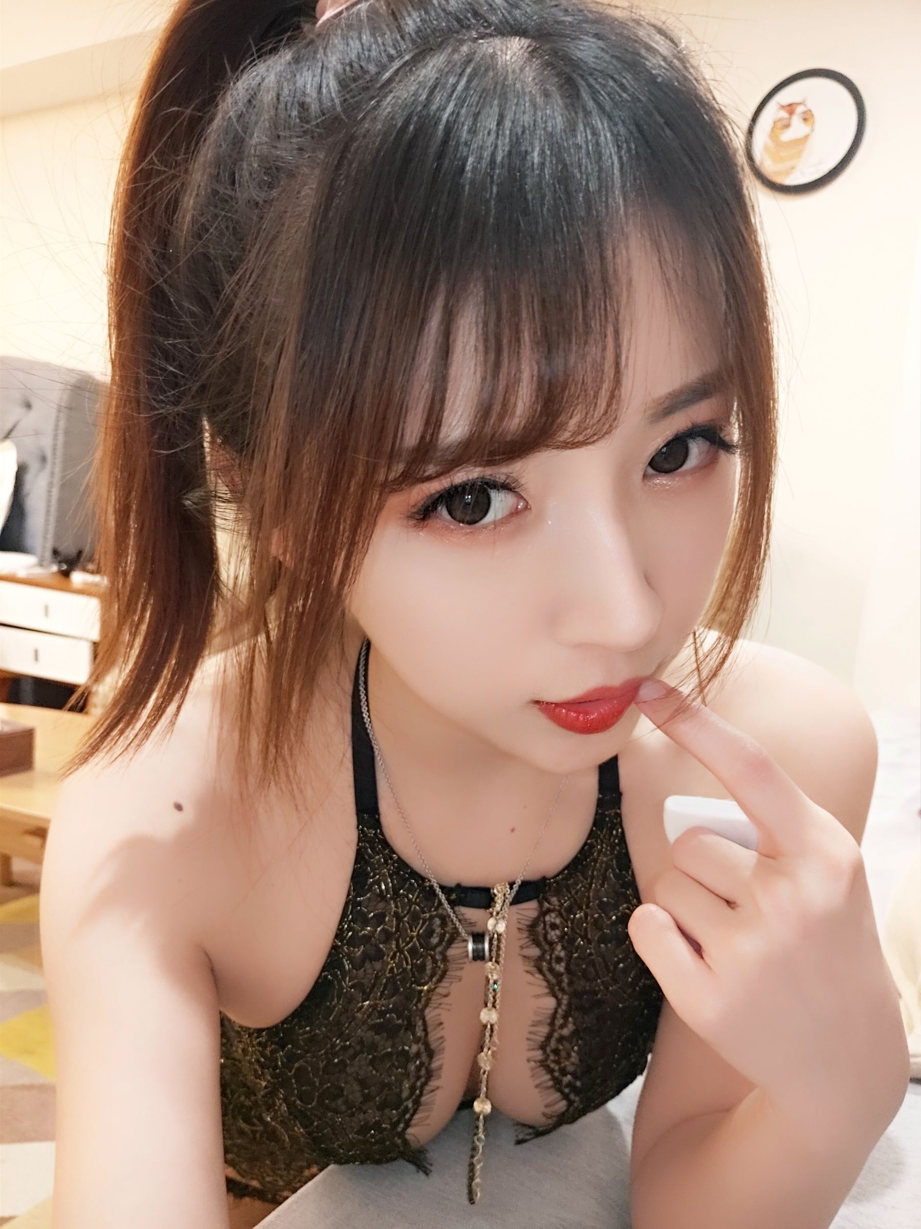图片[5] - 小女巫露娜 - 蕾丝亮钻黑色长筒 [40P] - 机器猫次元 - 机器猫次元