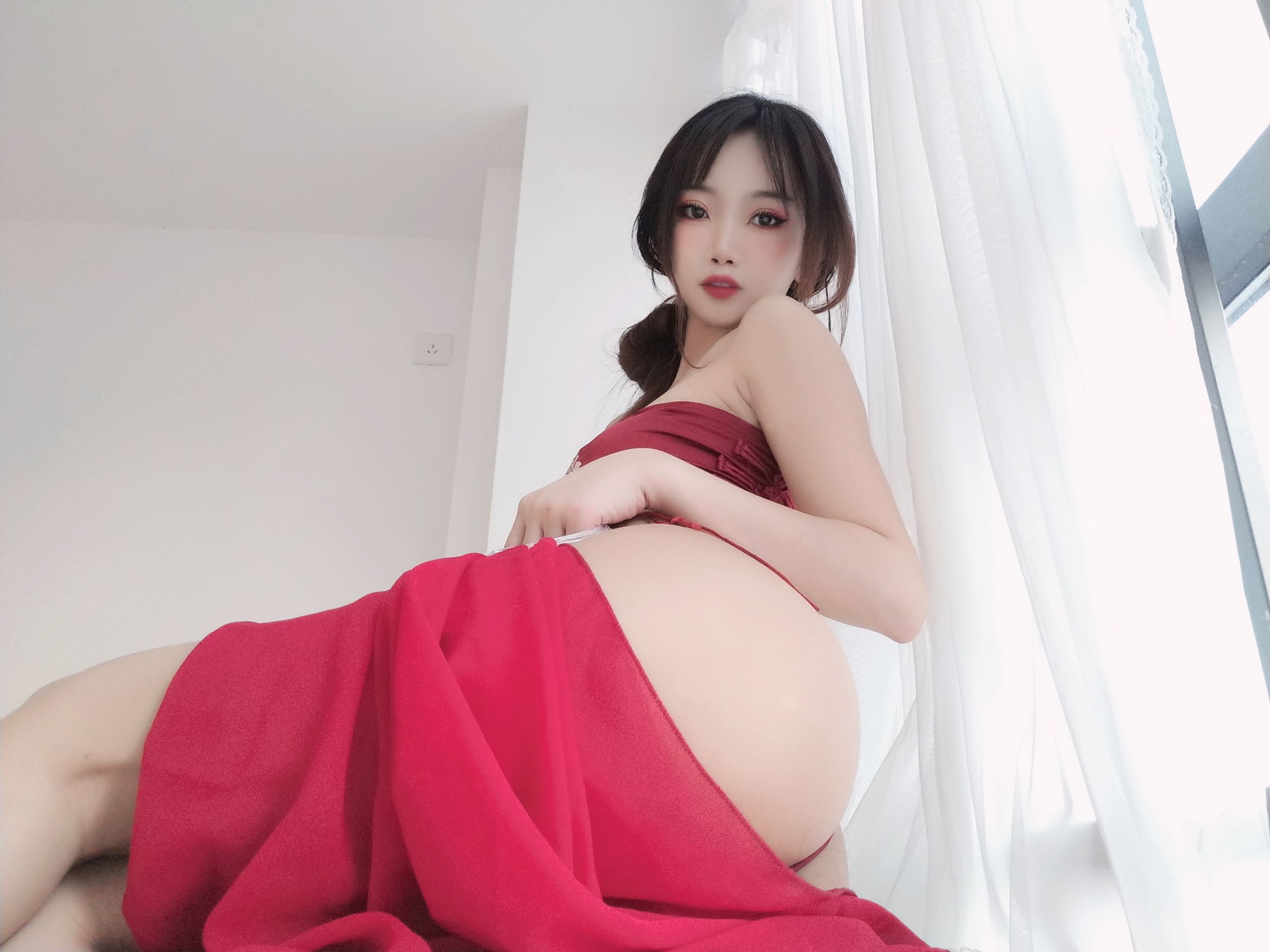 图片[8] - 鬼畜瑶在不在w - 情趣红肚兜 [30P] - 机器猫次元 - 机器猫次元