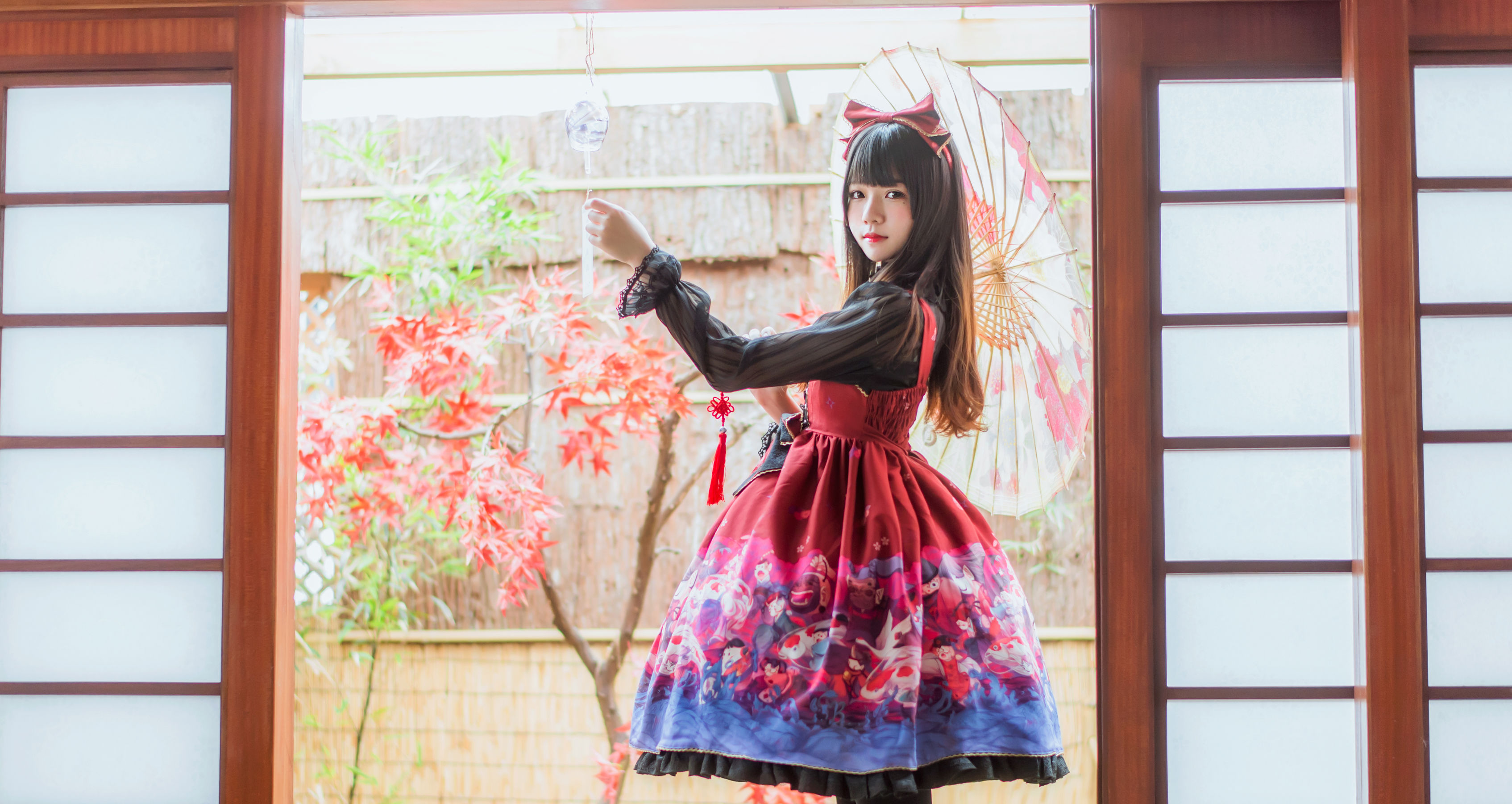 图片[4] - 桜桃喵《和风lolita》 [22P] - 机器猫次元 - 机器猫次元
