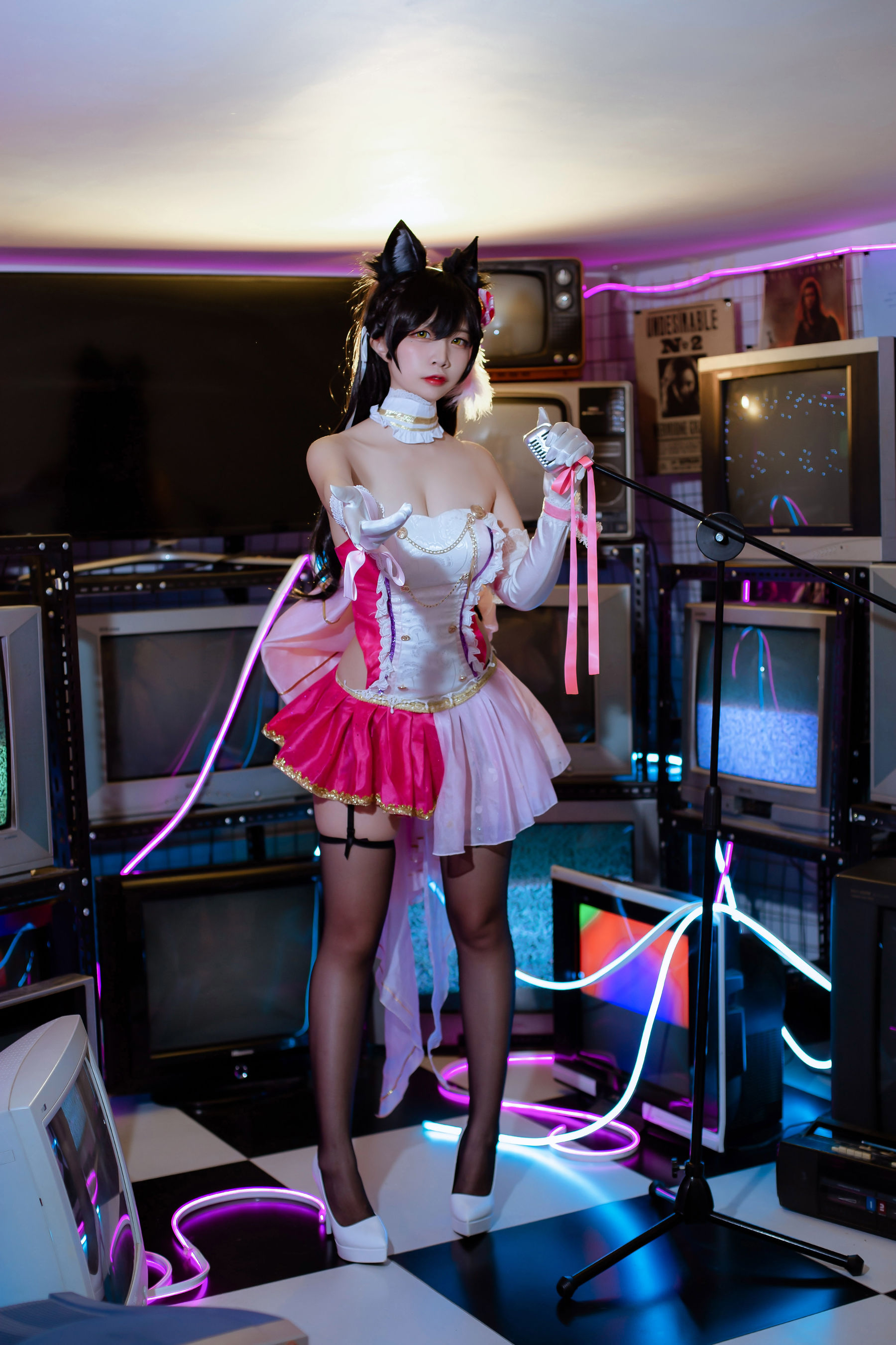 图片[1] - 二佐Nisa - 犬之眷之碧蓝爱宕 打歌服 [14P] - 机器猫次元 - 机器猫次元