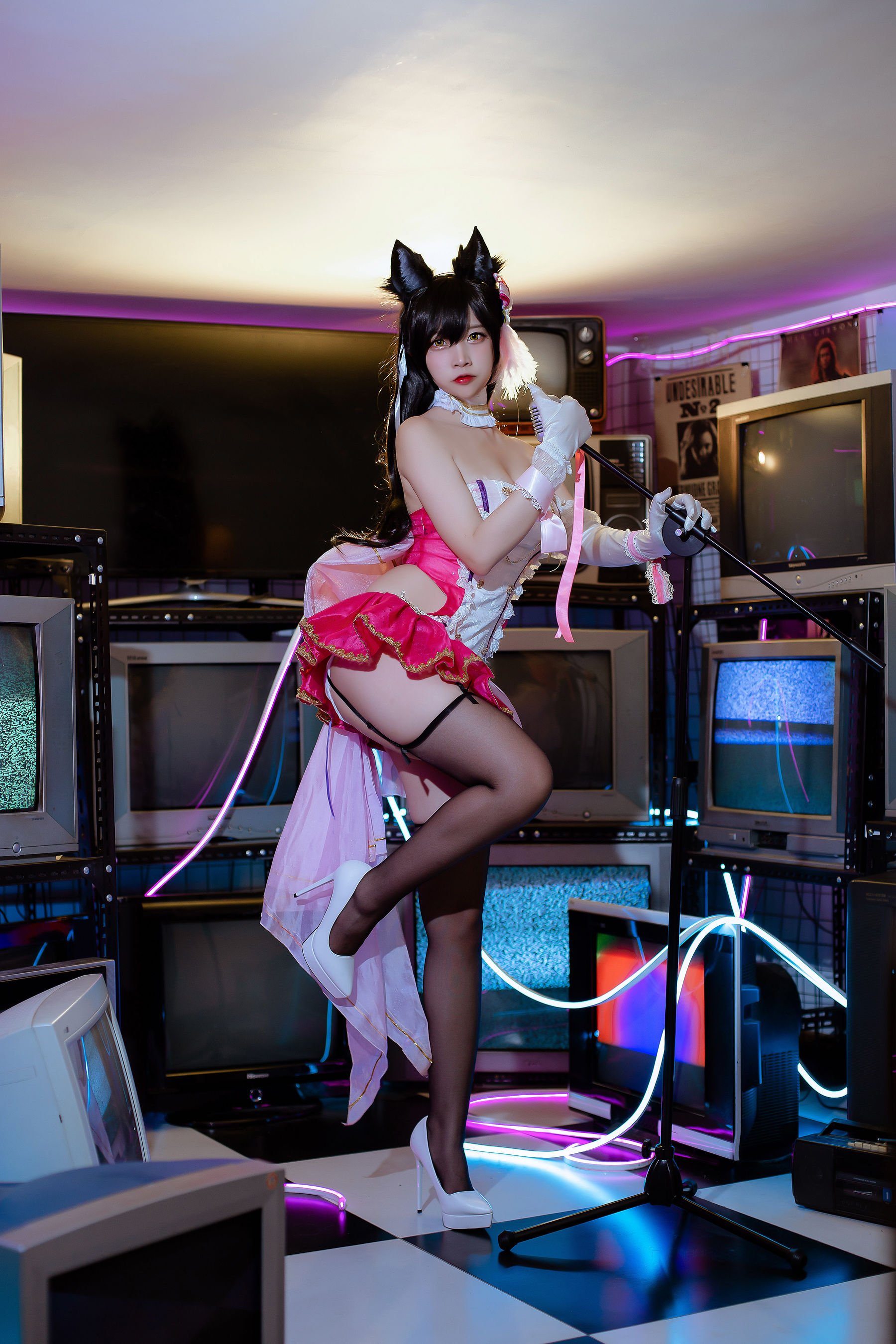 图片[3] - 二佐Nisa - 犬之眷之碧蓝爱宕 打歌服 [14P] - 机器猫次元 - 机器猫次元