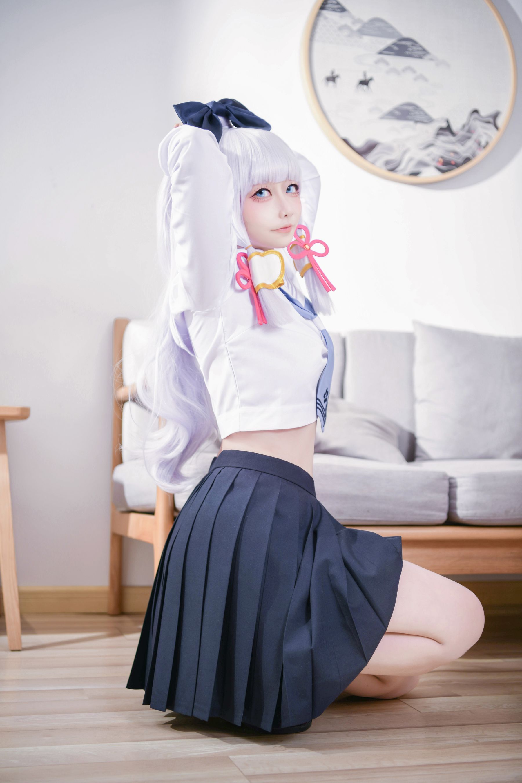 图片[6] - 章鱼娘 - 原神 神里綾華 JK [51P] - 机器猫次元 - 机器猫次元