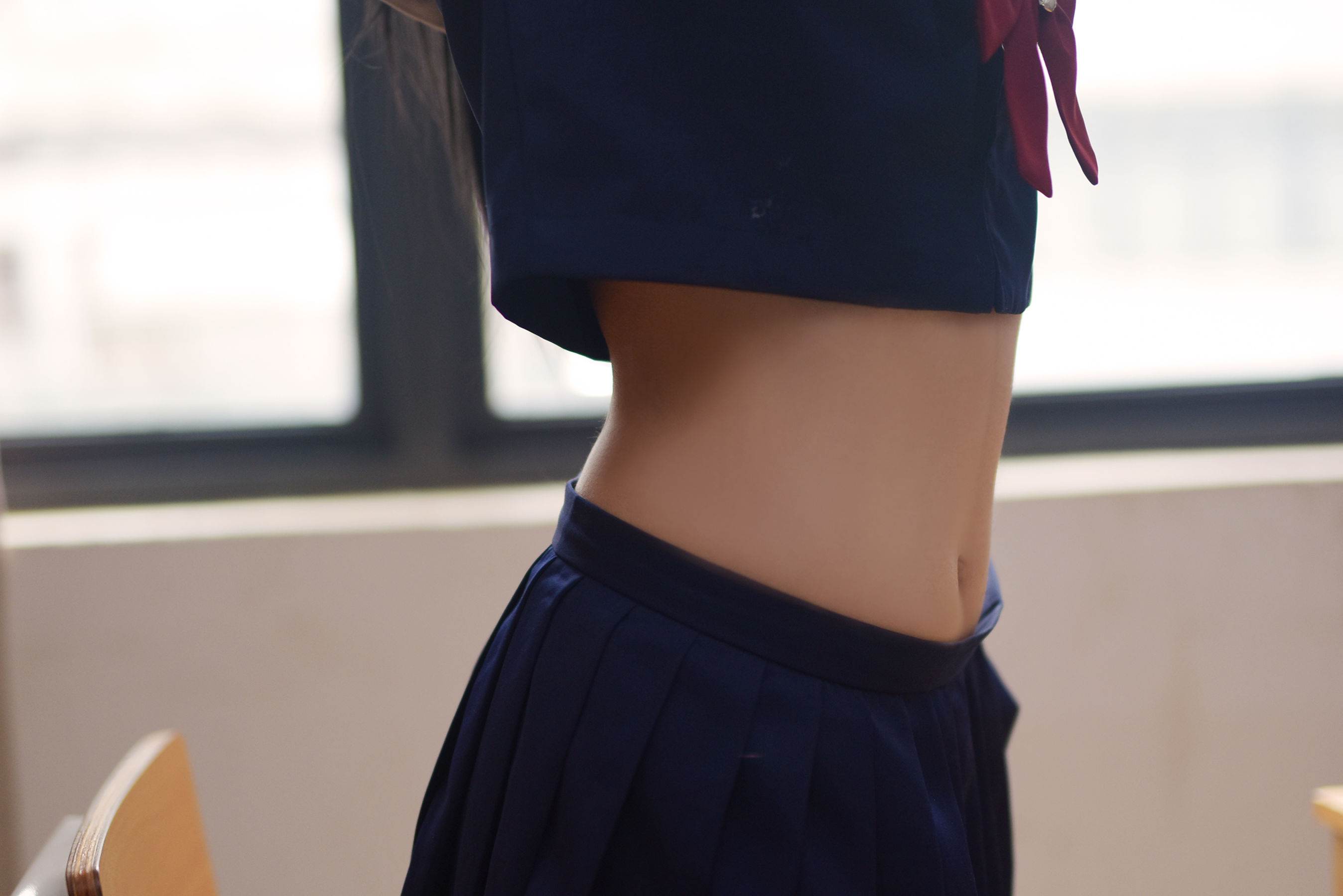图片[4] - 九曲Jean JK露脐制服 [30P] - 机器猫次元 - 机器猫次元
