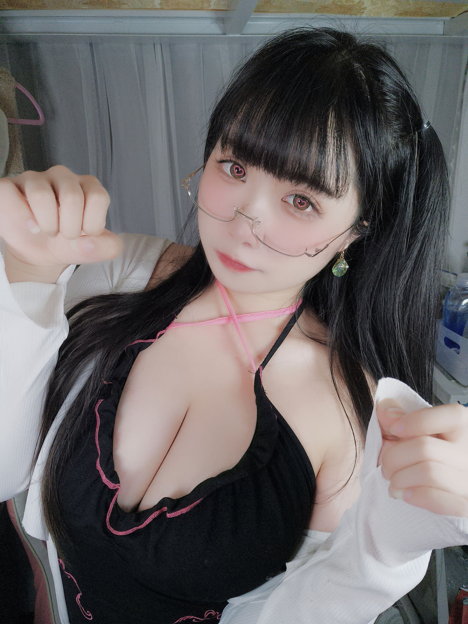 图片[1] - 贞子蜜桃 - 心心眼 [10P] - 机器猫次元 - 机器猫次元
