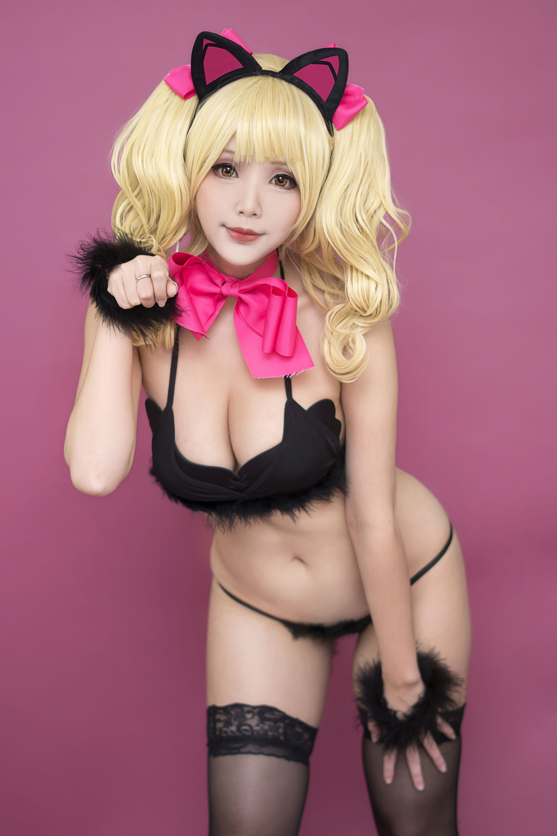 图片[2] - Hana bunny - Black Cat D.Va (Overwatch) [13P] - 机器猫次元 - 机器猫次元
