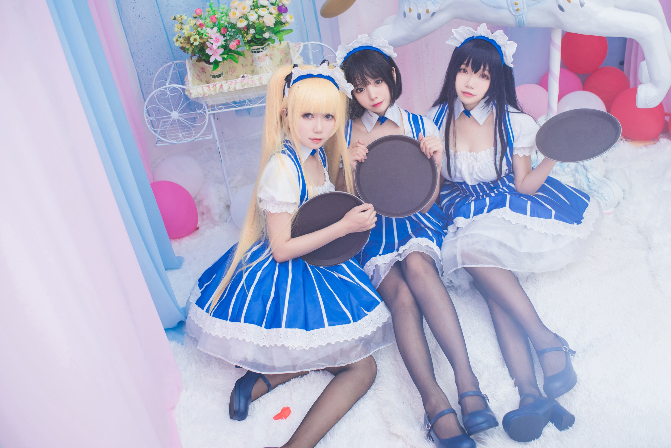 图片[1] - 白金Saki - 女仆 [21P] - 机器猫次元 - 机器猫次元