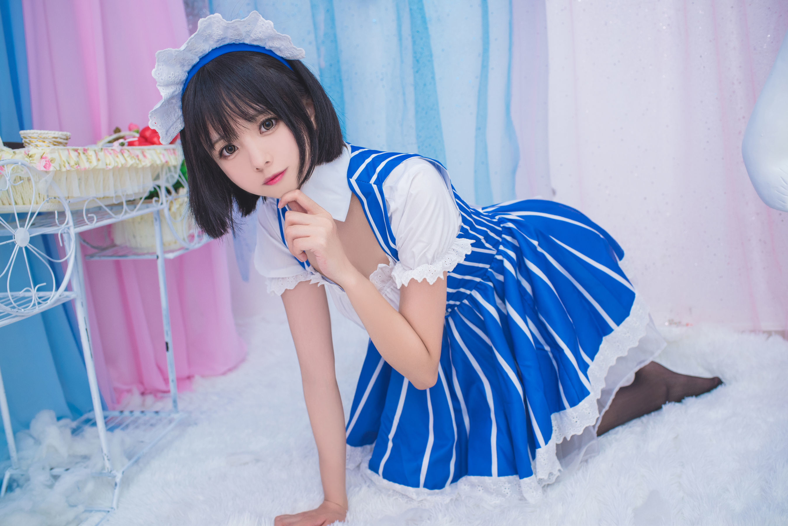 图片[8] - 白金Saki - 女仆 [21P] - 机器猫次元 - 机器猫次元
