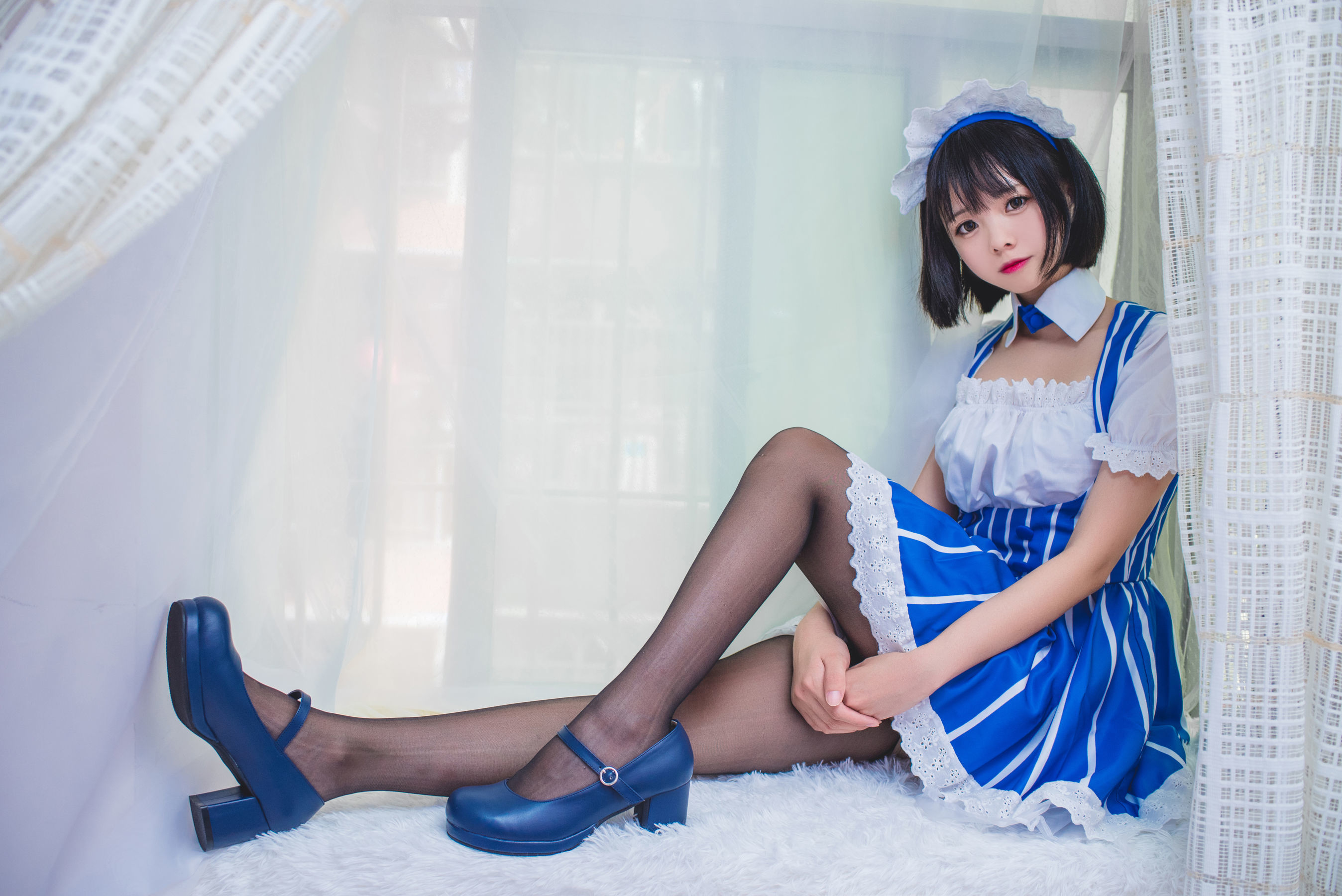 图片[4] - 白金Saki - 女仆 [21P] - 机器猫次元 - 机器猫次元