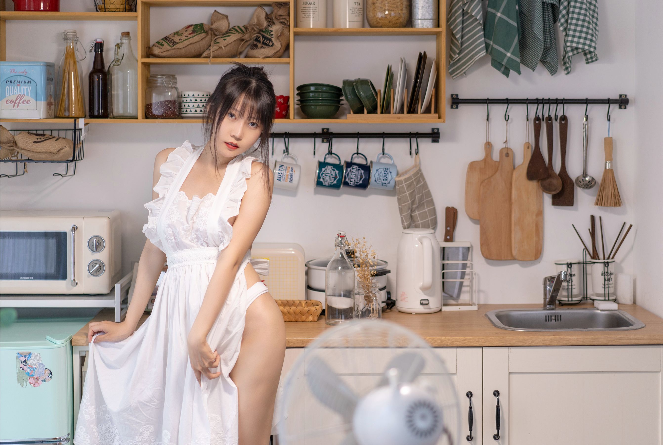 图片[1] - 香草喵露露 - 厨娘 [55P] - 机器猫次元 - 机器猫次元