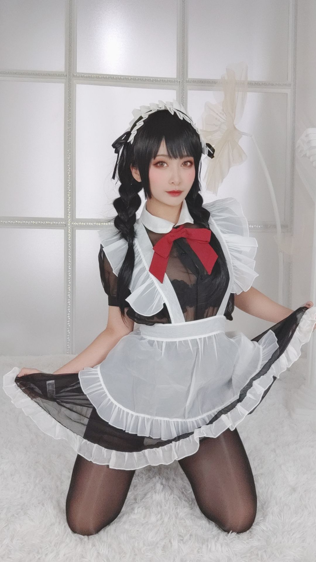 图片[4] - 洛璃LoLiSAMA - 黑丝女仆 [93P] - 机器猫次元 - 机器猫次元