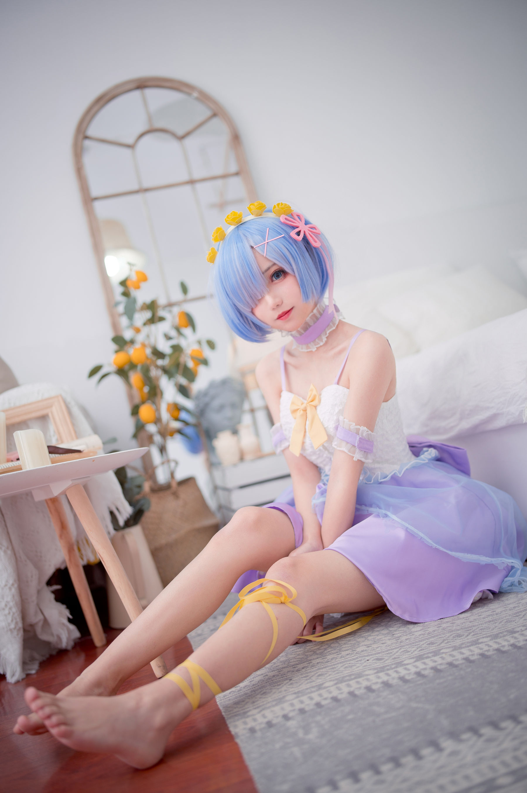 图片[6] - 花柒Hana - 天使蕾姆 [15P] - 机器猫次元 - 机器猫次元
