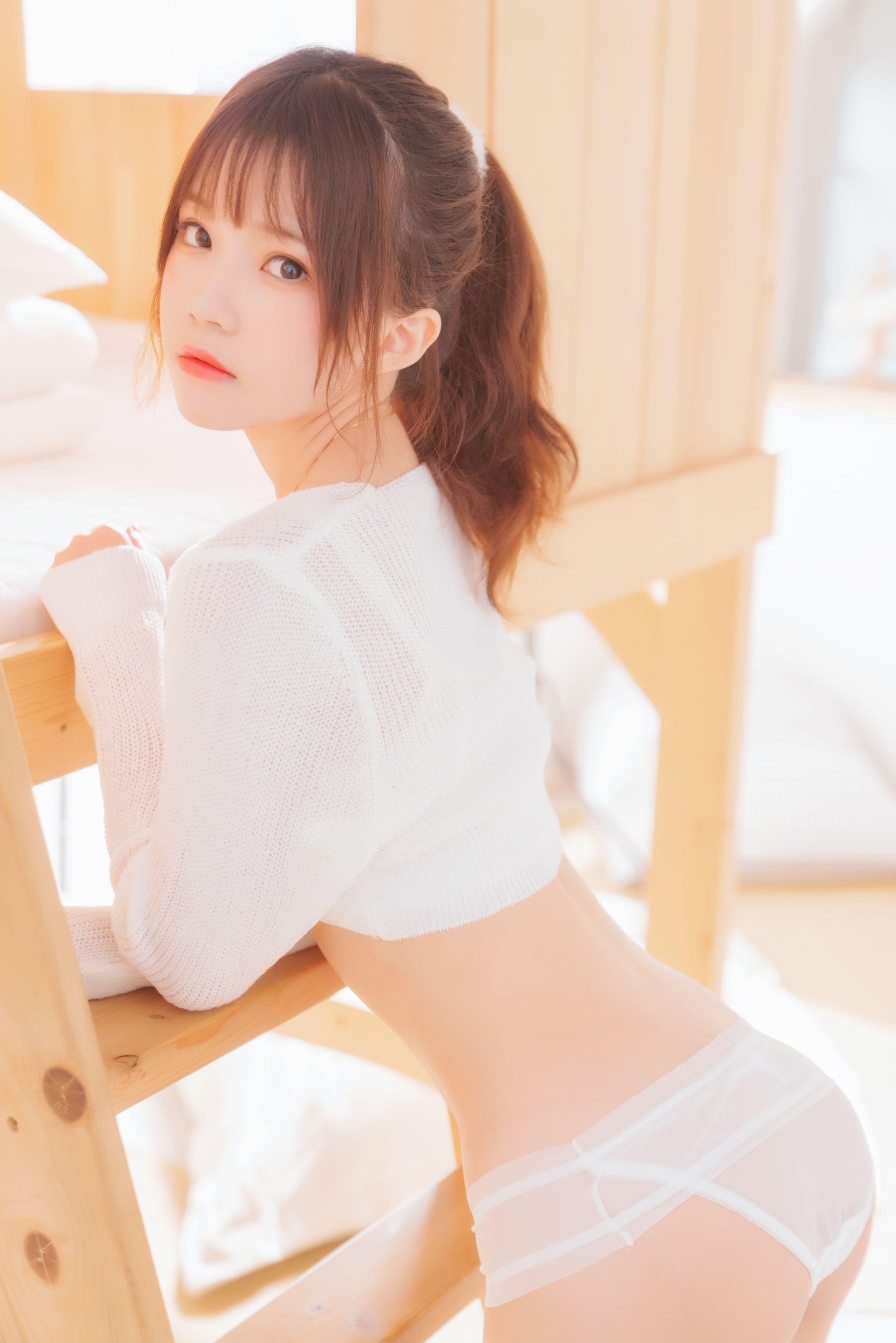 图片[2] - 桜桃喵 黑&白 之 梦幻白 [33P] - 机器猫次元 - 机器猫次元