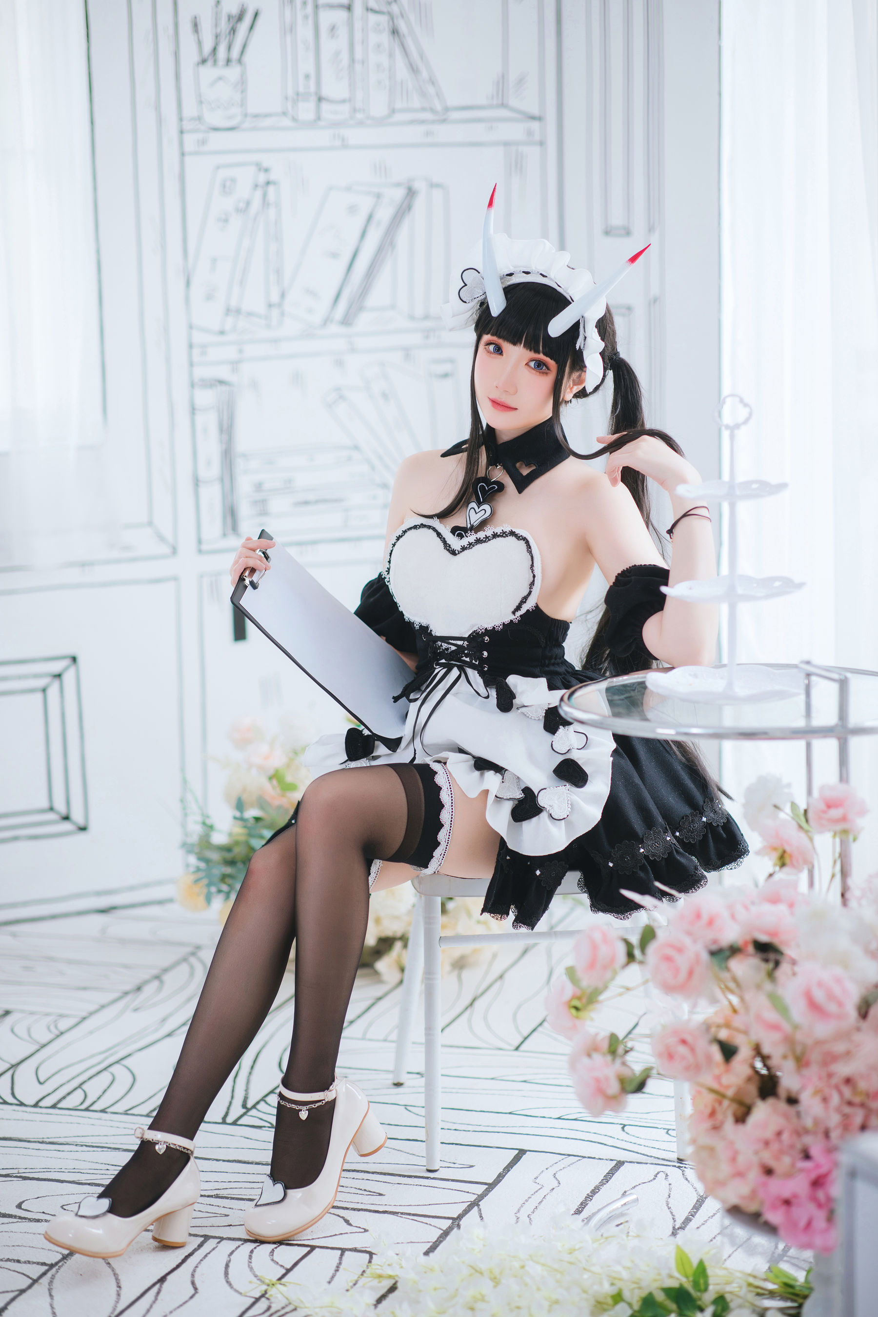 图片[3] - 瓜希酱 - 能代女仆 [22P] - 机器猫次元 - 机器猫次元