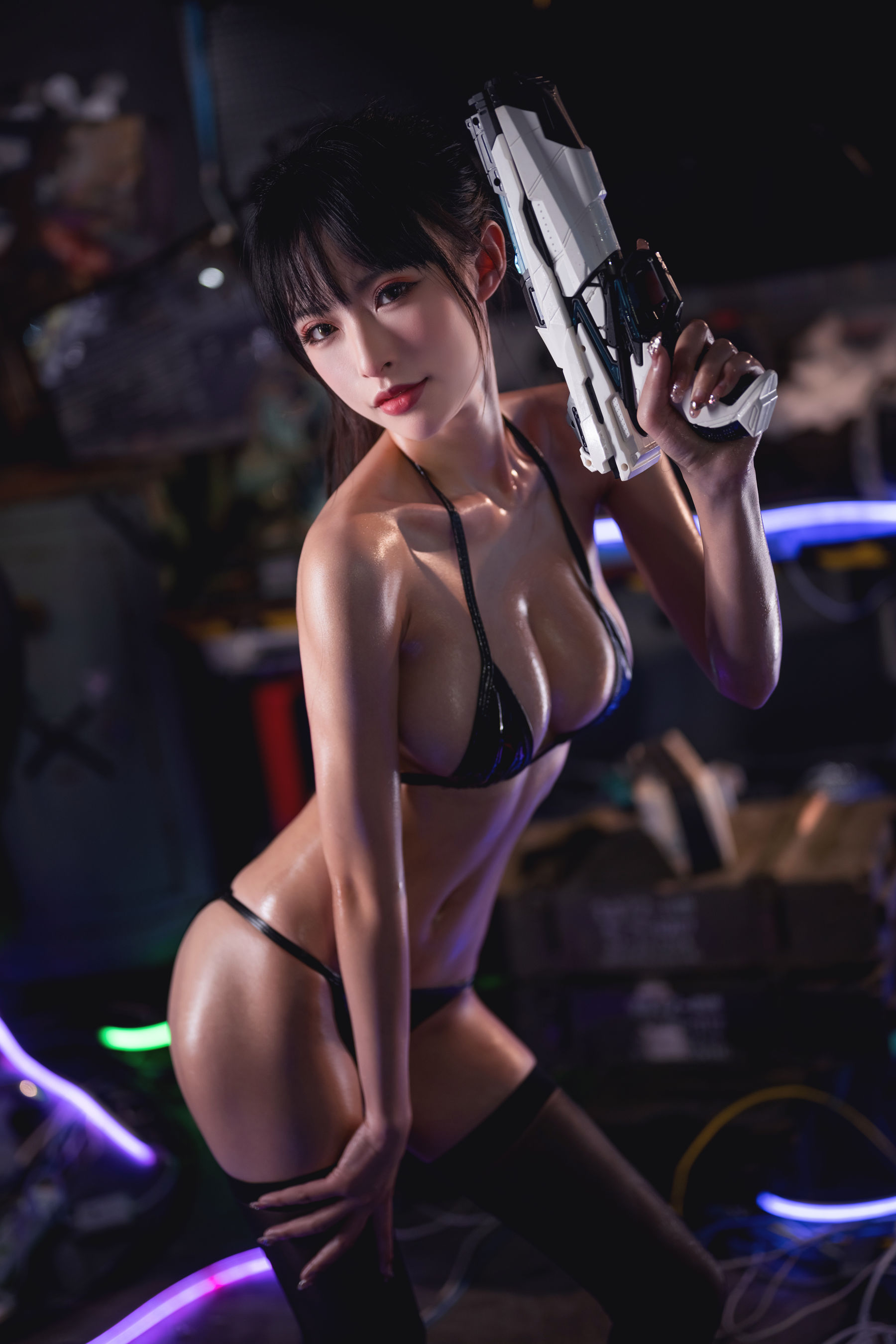 图片[1] - 清水由乃 - 抹油比基尼 [55P] - 机器猫次元 - 机器猫次元
