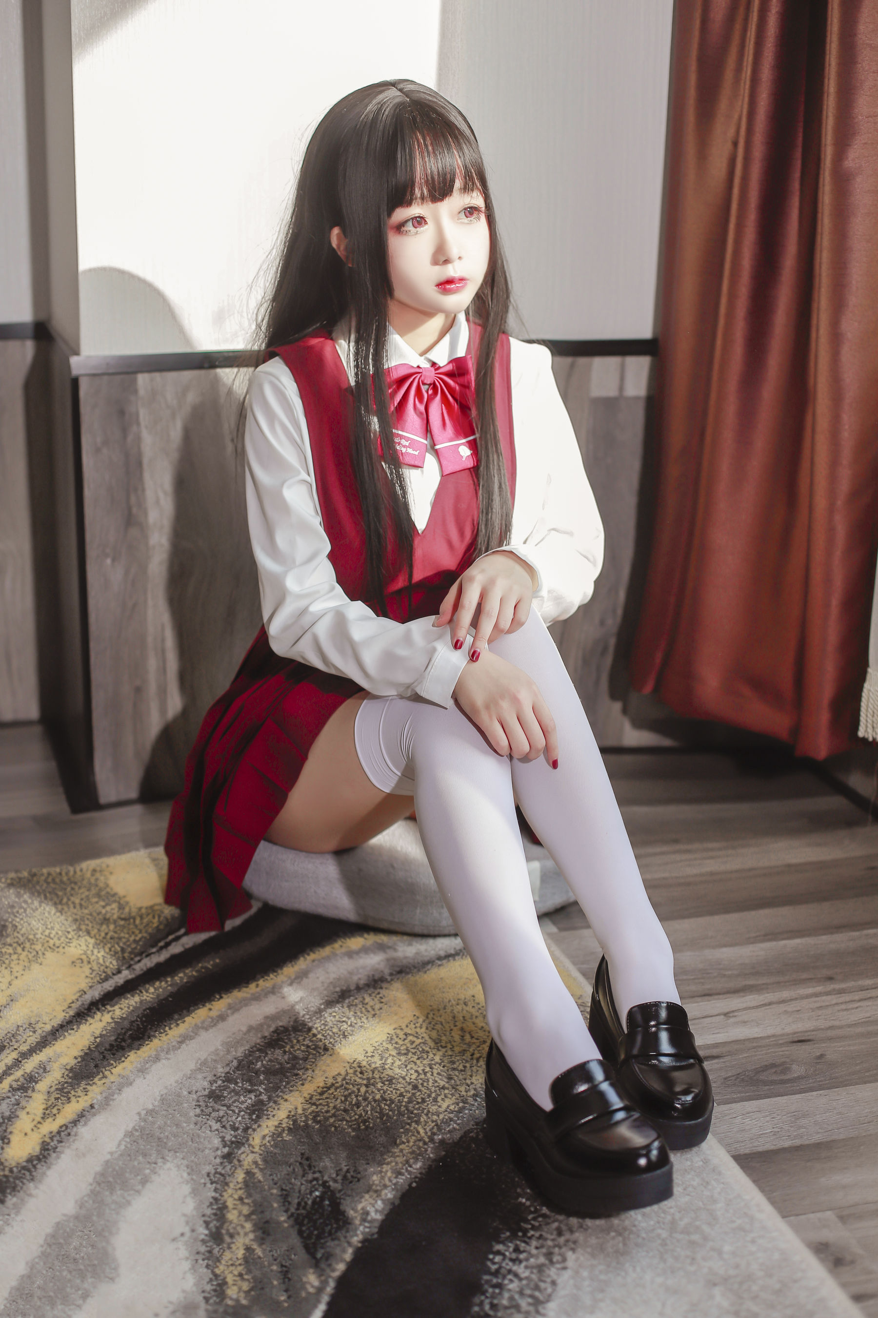 图片[7] - 日奈娇 - JK少女红裙 [28P] - 机器猫次元 - 机器猫次元