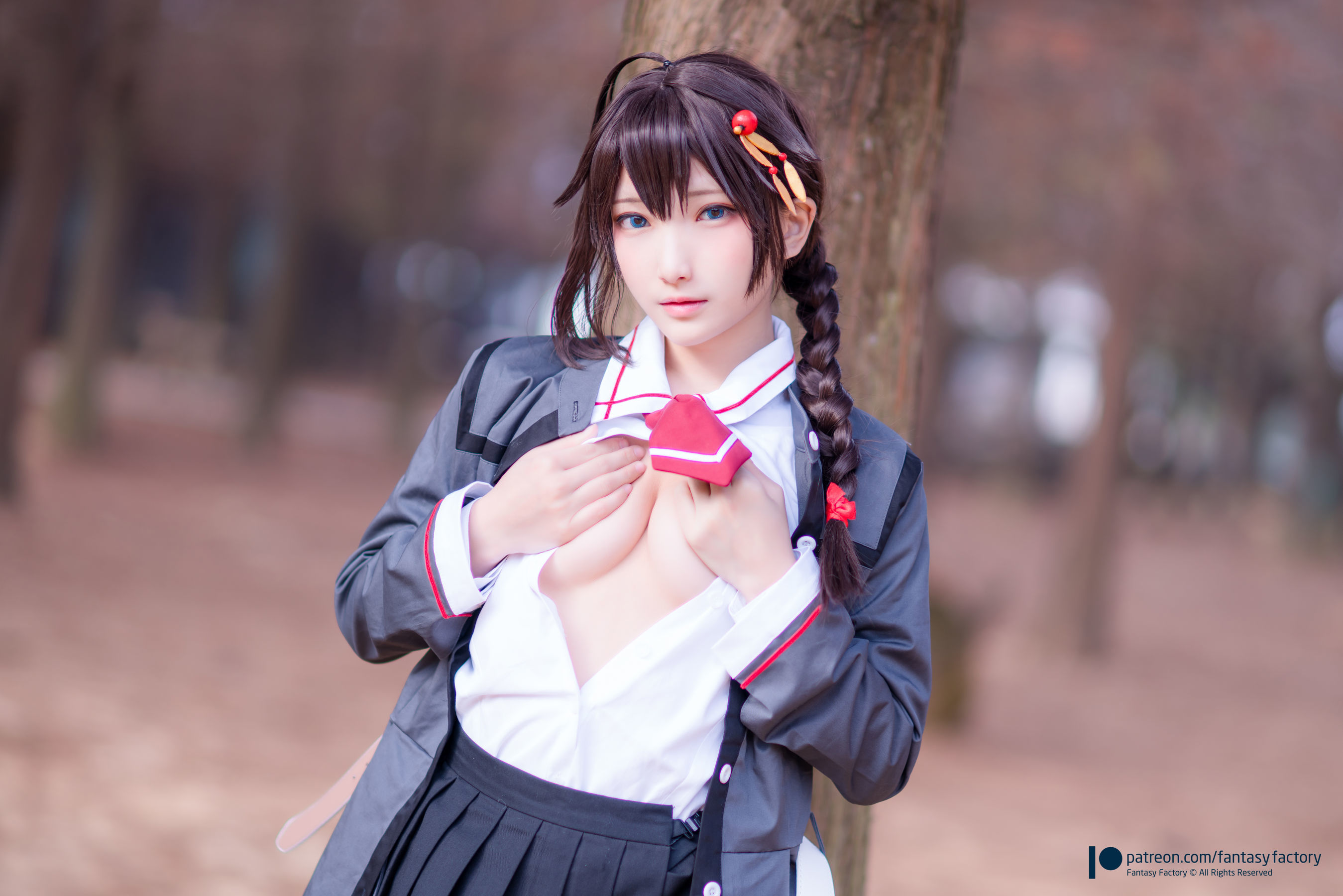 图片[2] - 小丁 - JK制服 水手小兔 外拍 [66P] - 机器猫次元 - 机器猫次元