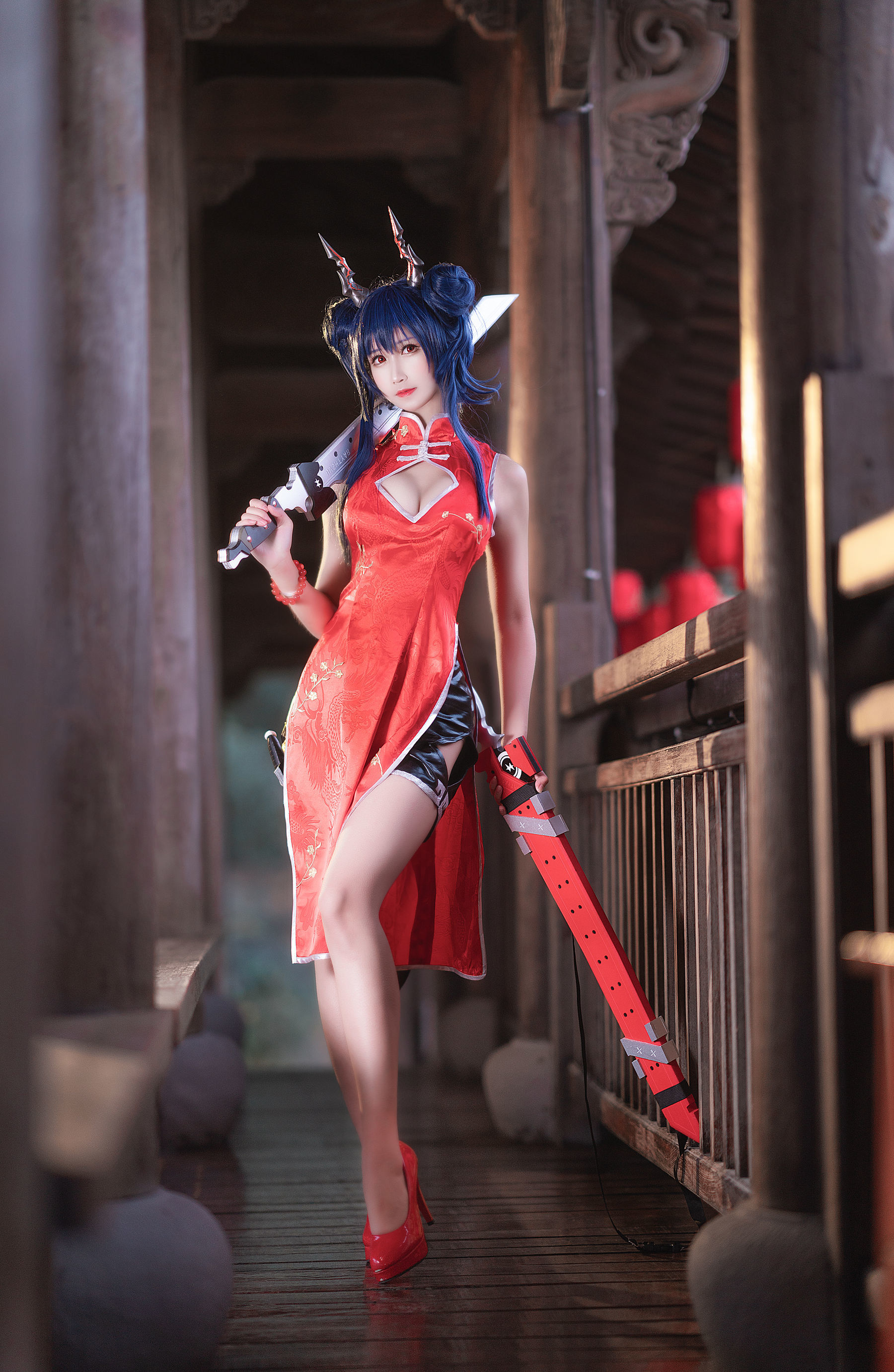 图片[2] - 三度_69 明日方舟 旗袍 [13P] - 机器猫次元 - 机器猫次元