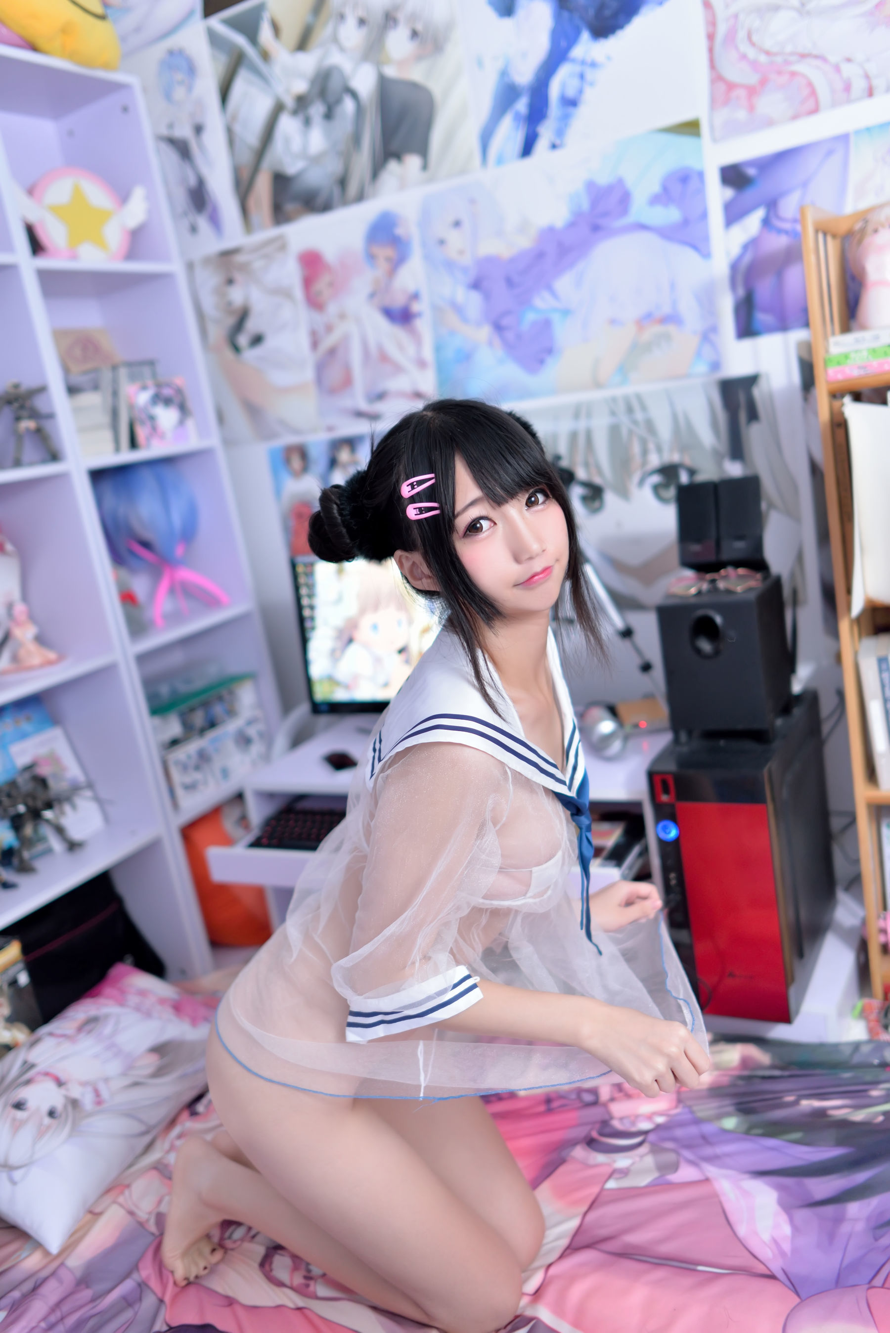 图片[1] - NAGISA魔物喵 - 电玩少女 [35P] - 机器猫次元 - 机器猫次元