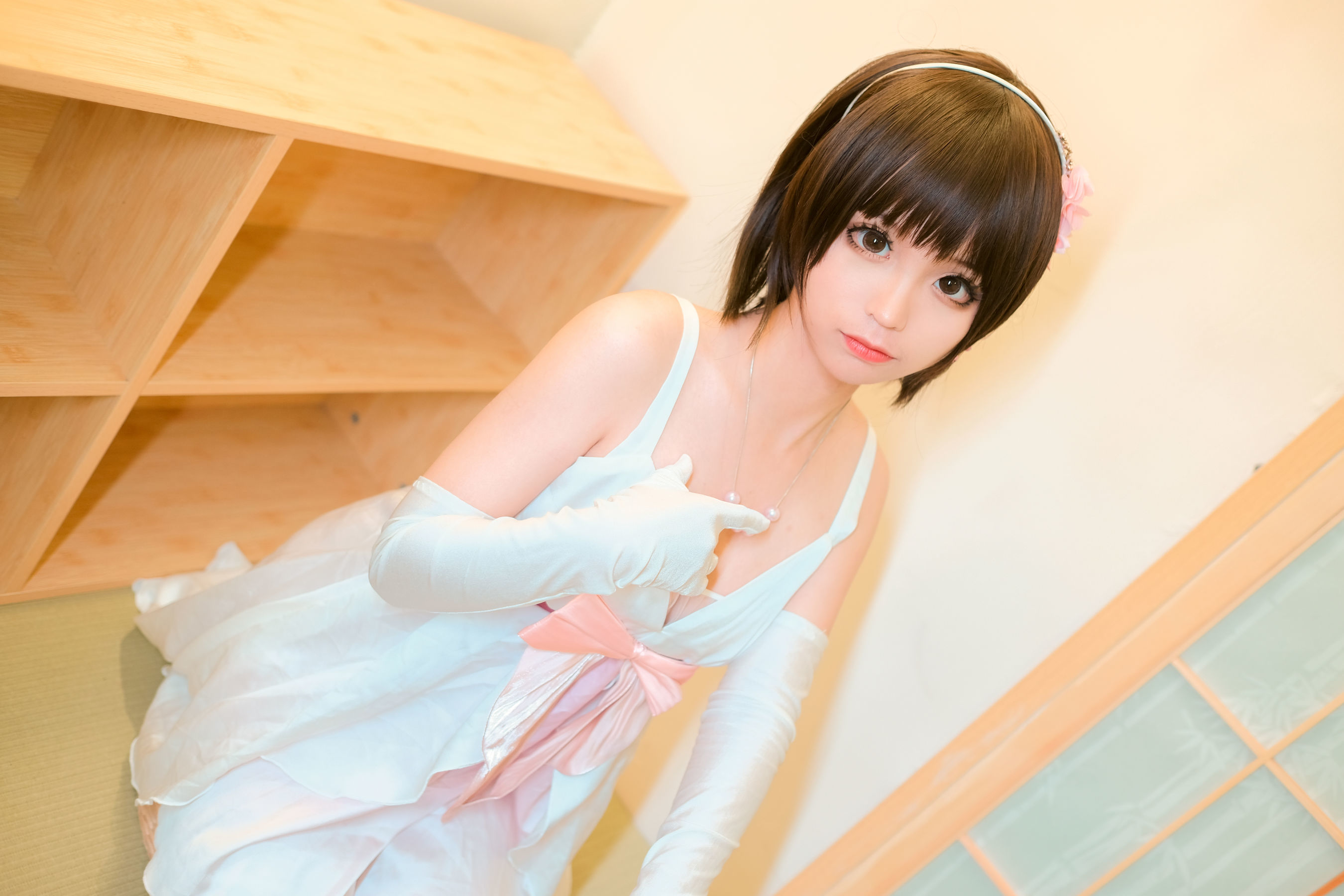 图片[1] - 蠢沫沫 加藤惠礼服 [40P] - 机器猫次元 - 机器猫次元