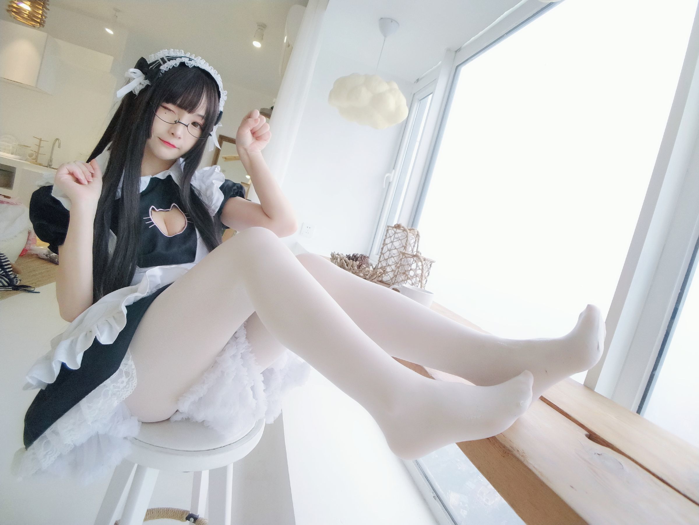 图片[3] - 古川kagura 黑白女仆 [35P] - 机器猫次元 - 机器猫次元
