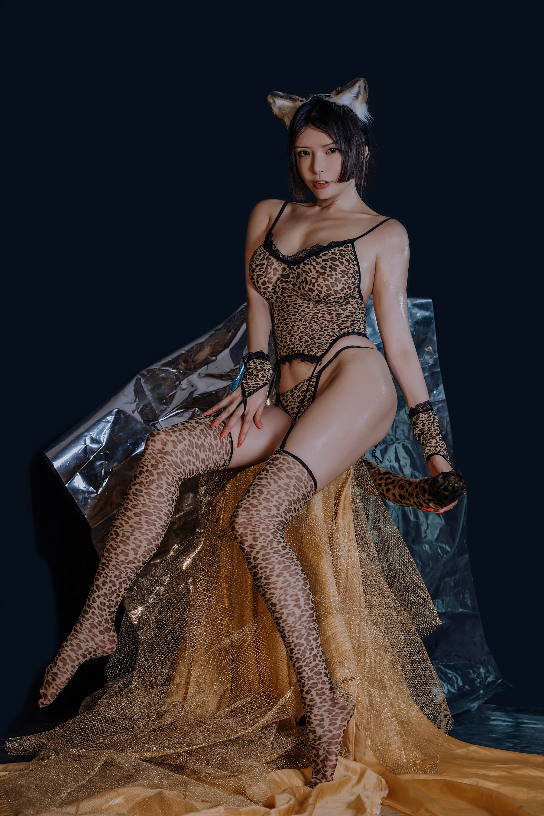 图片[1] - 秋和柯基 - 兽耳娘 豹女 [45P] - 机器猫次元 - 机器猫次元