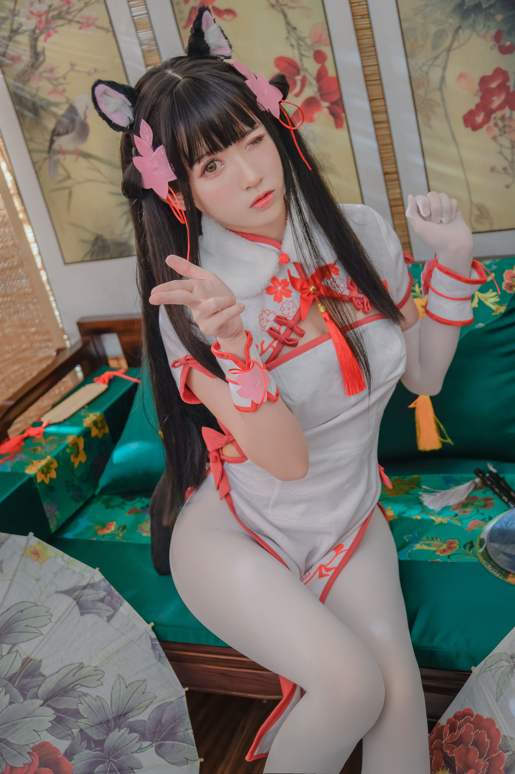 图片[4] - 鳗鱼霏儿 碧蓝华裳 夕暮 [16P] - 机器猫次元 - 机器猫次元