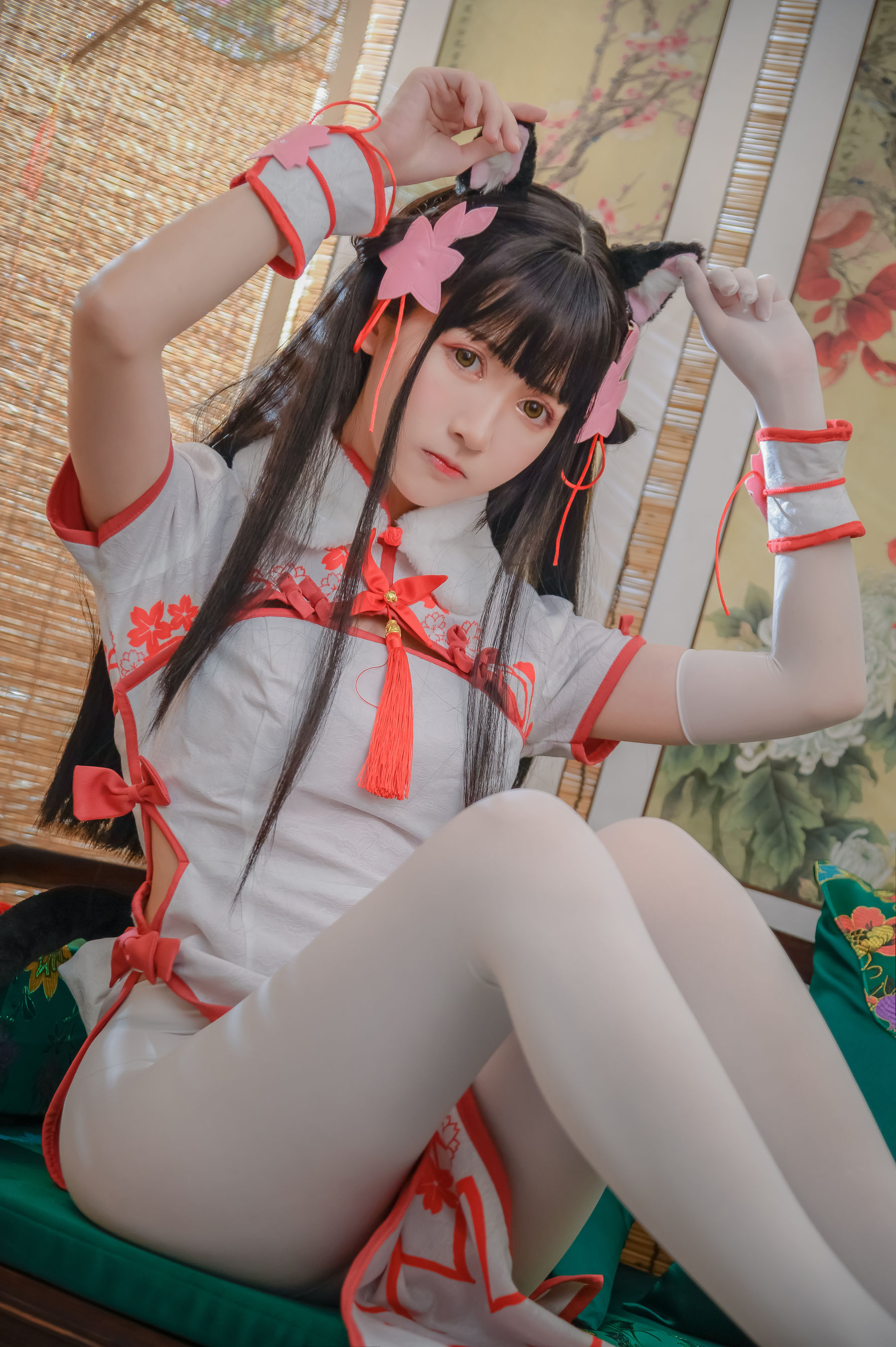 图片[2] - 鳗鱼霏儿 碧蓝华裳 夕暮 [16P] - 机器猫次元 - 机器猫次元