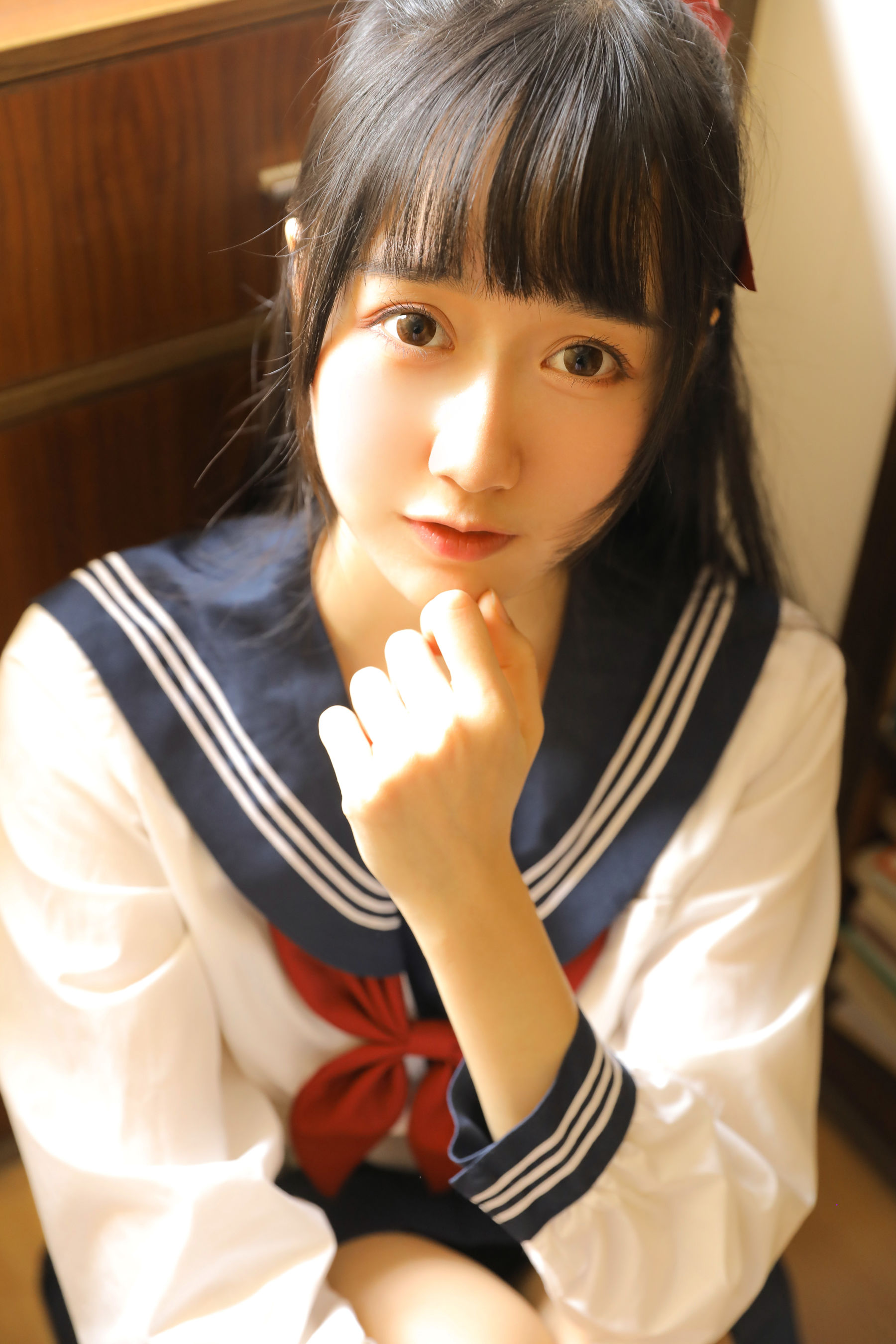 图片[8] - 木绵绵OwO - 绵相随 JK水手服 [32P] - 机器猫次元 - 机器猫次元
