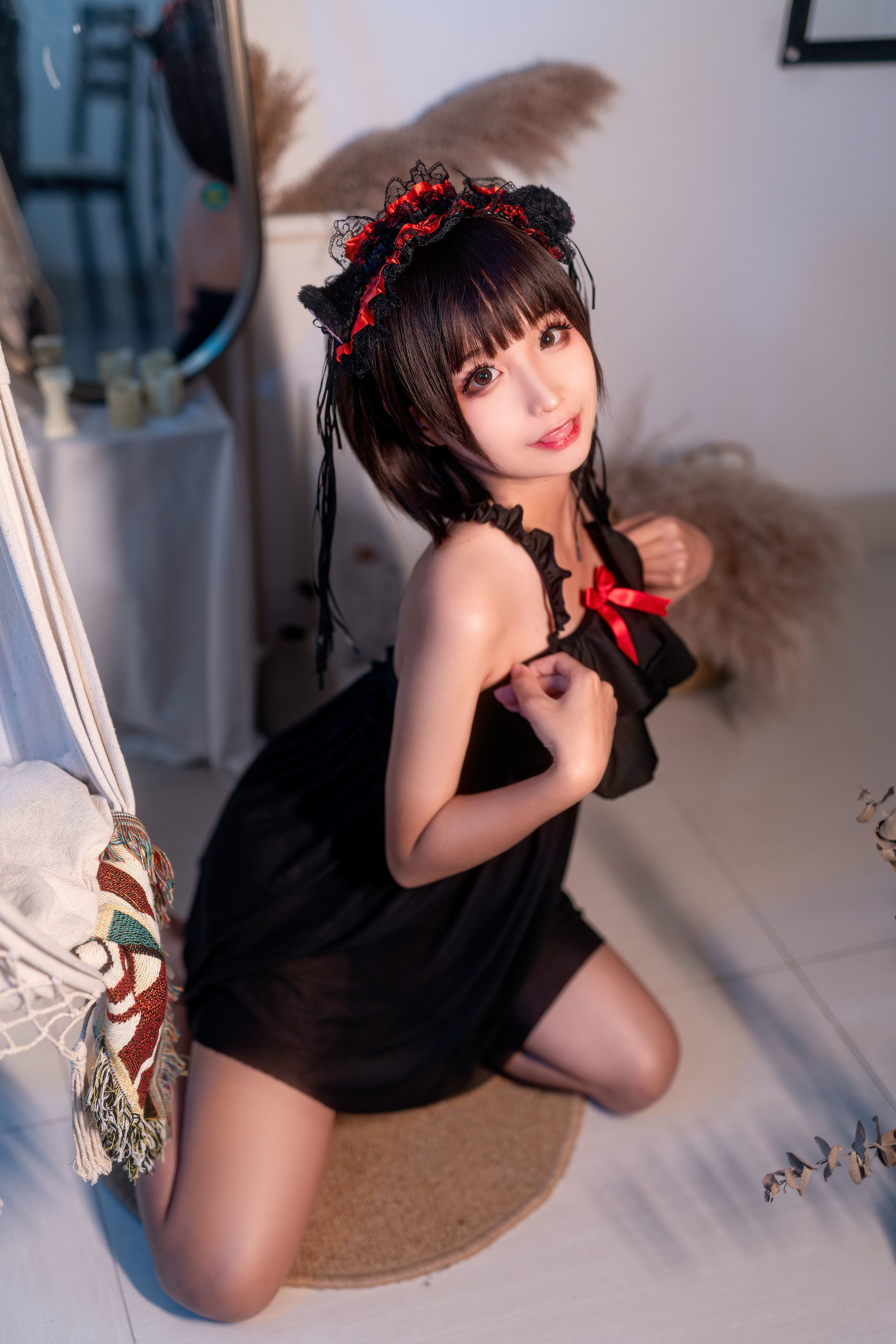 图片[3] - 蠢沫沫 黑睡裙 [40P] - 机器猫次元 - 机器猫次元