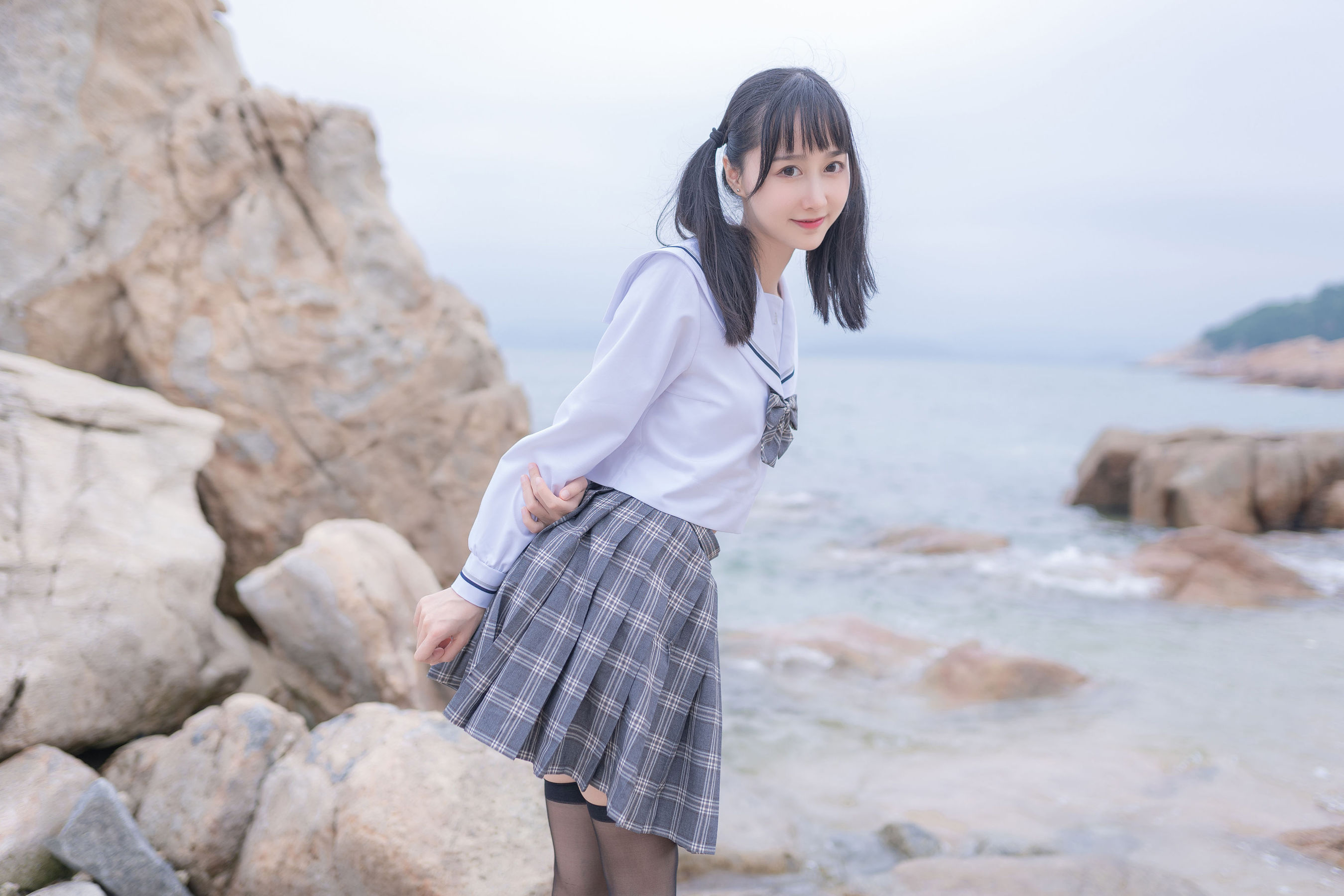 图片[7] - 木绵绵OwO - 海边JK [40P] - 机器猫次元 - 机器猫次元