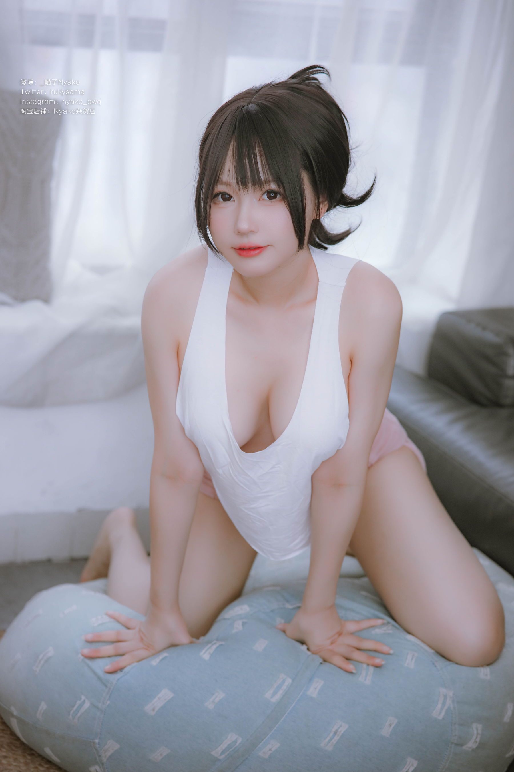 图片[7] - Nyako喵子 - 隣のやばいお姉さん 背心 [78P] - 机器猫次元 - 机器猫次元