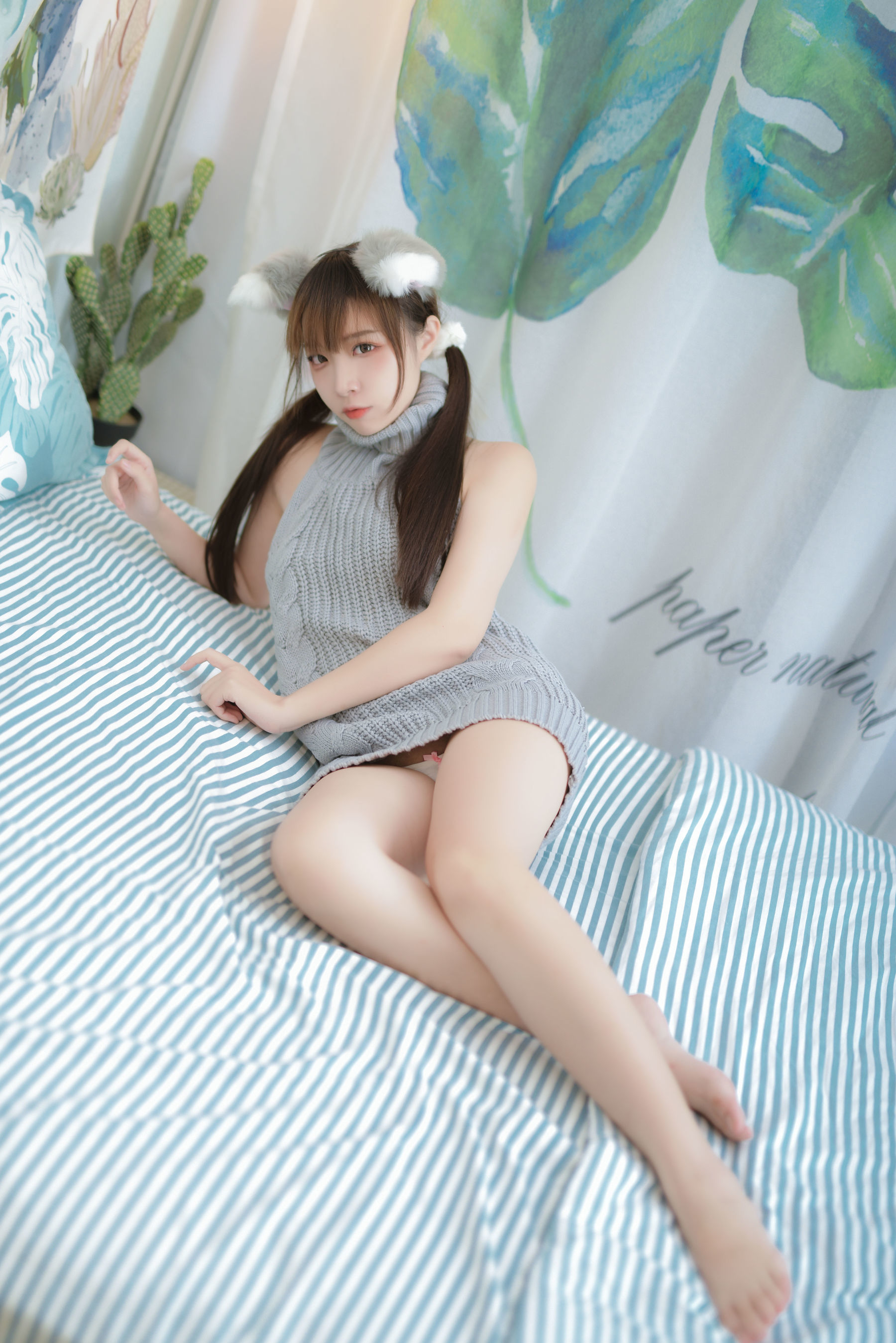 图片[2] - 二佐Nisa 宠物少女 私房露背毛衣 [17P] - 机器猫次元 - 机器猫次元