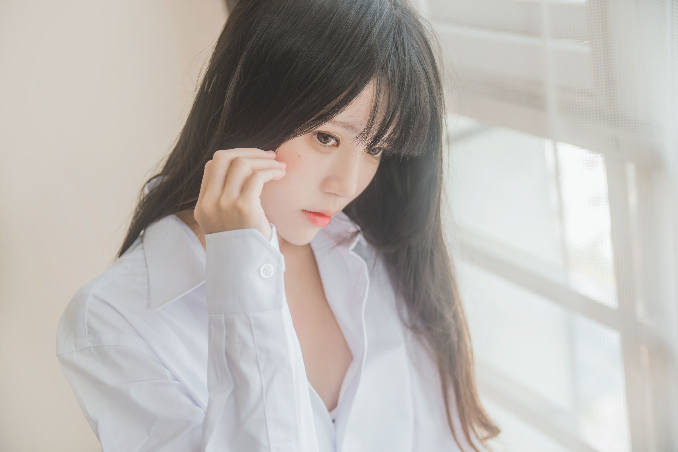 图片[6] - 桜桃喵 - 白衬衫散发》 [49P] - 机器猫次元 - 机器猫次元
