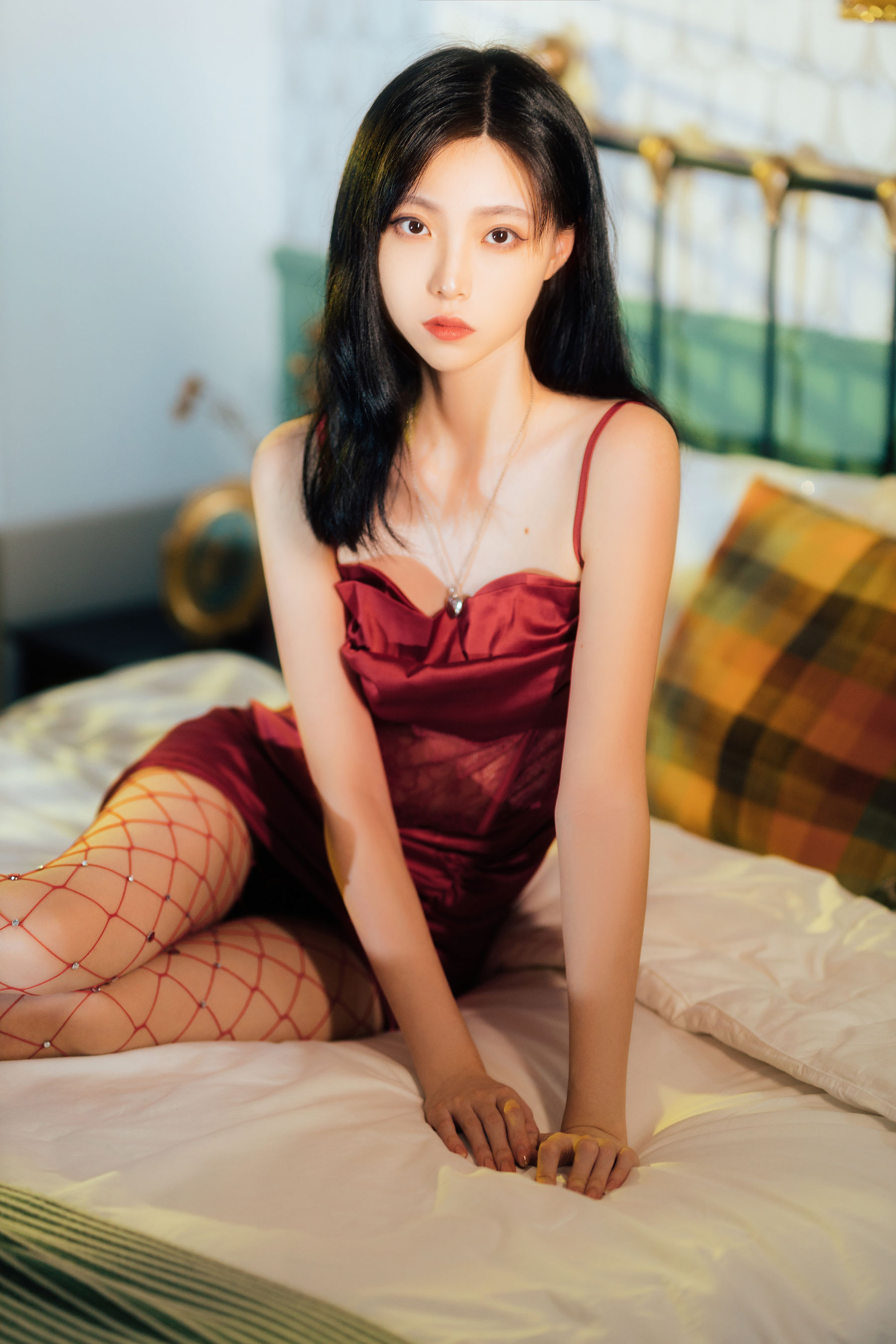 图片[5] - 许岚 - 网袜红裙 [39P] - 机器猫次元 - 机器猫次元