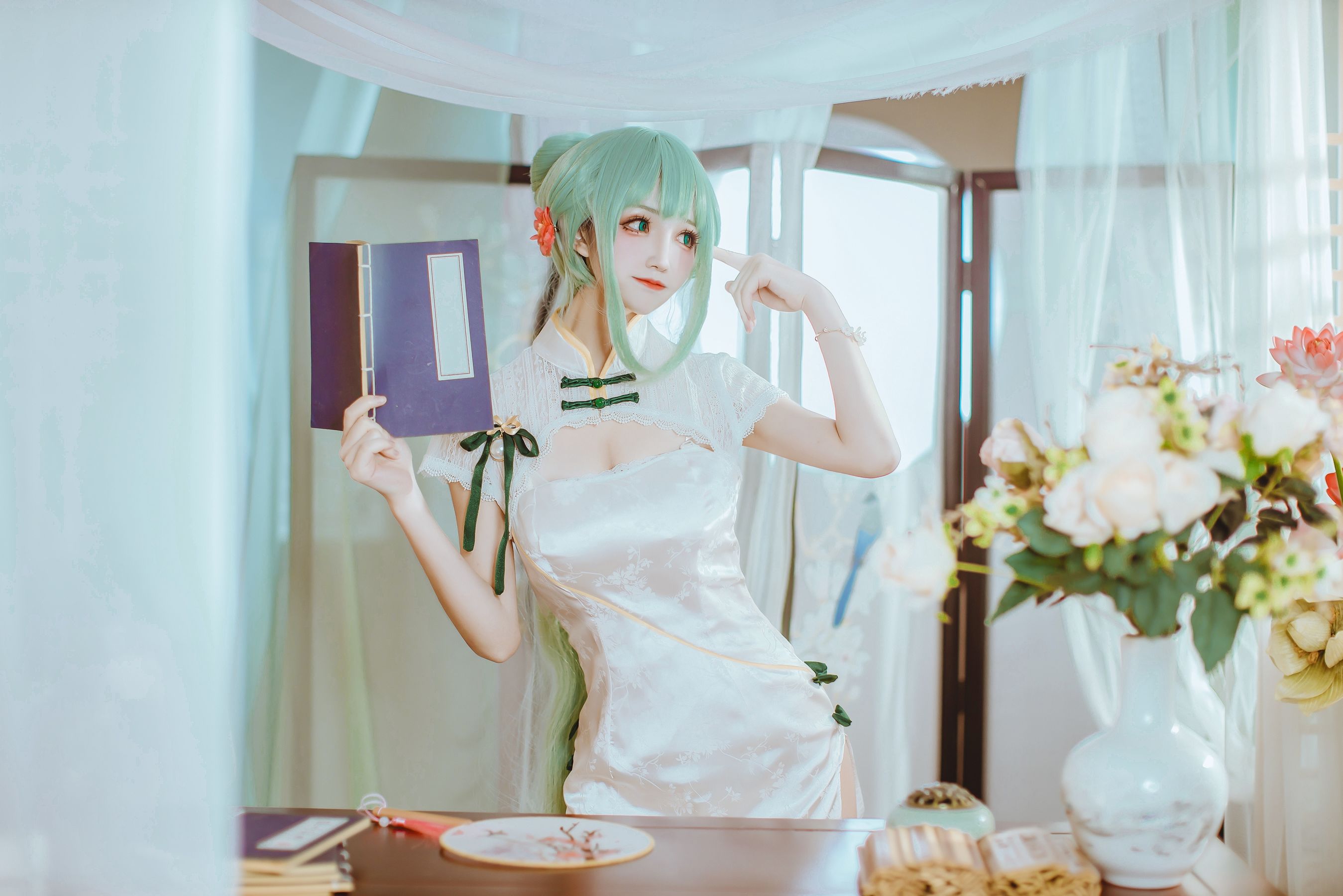 图片[1] - Coser衣衣 - 初音韶华 [36P] - 机器猫次元 - 机器猫次元