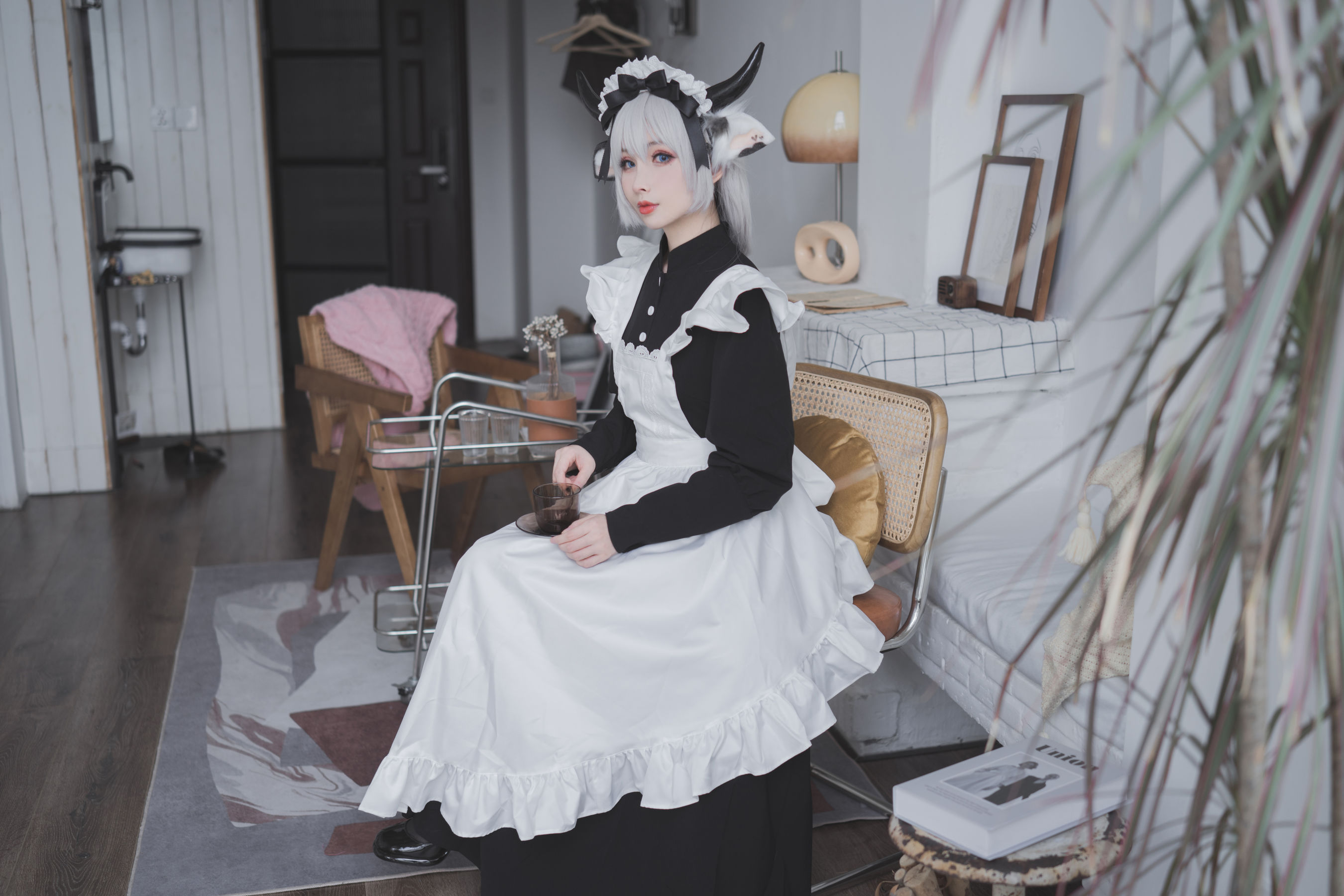 图片[3] - rioko凉凉子 - 贴心的奶牛女仆 [45P] - 机器猫次元 - 机器猫次元