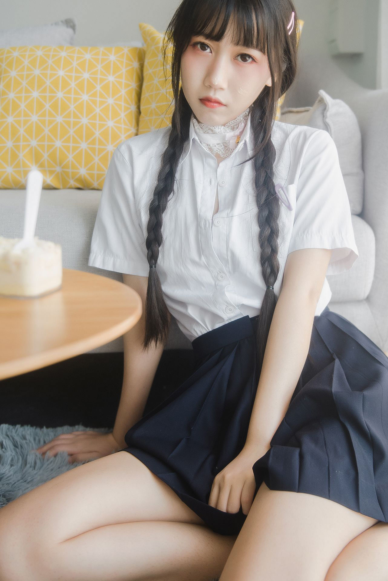 图片[1] - 不呆猫 - 奶油少女 [61P] - 机器猫次元 - 机器猫次元